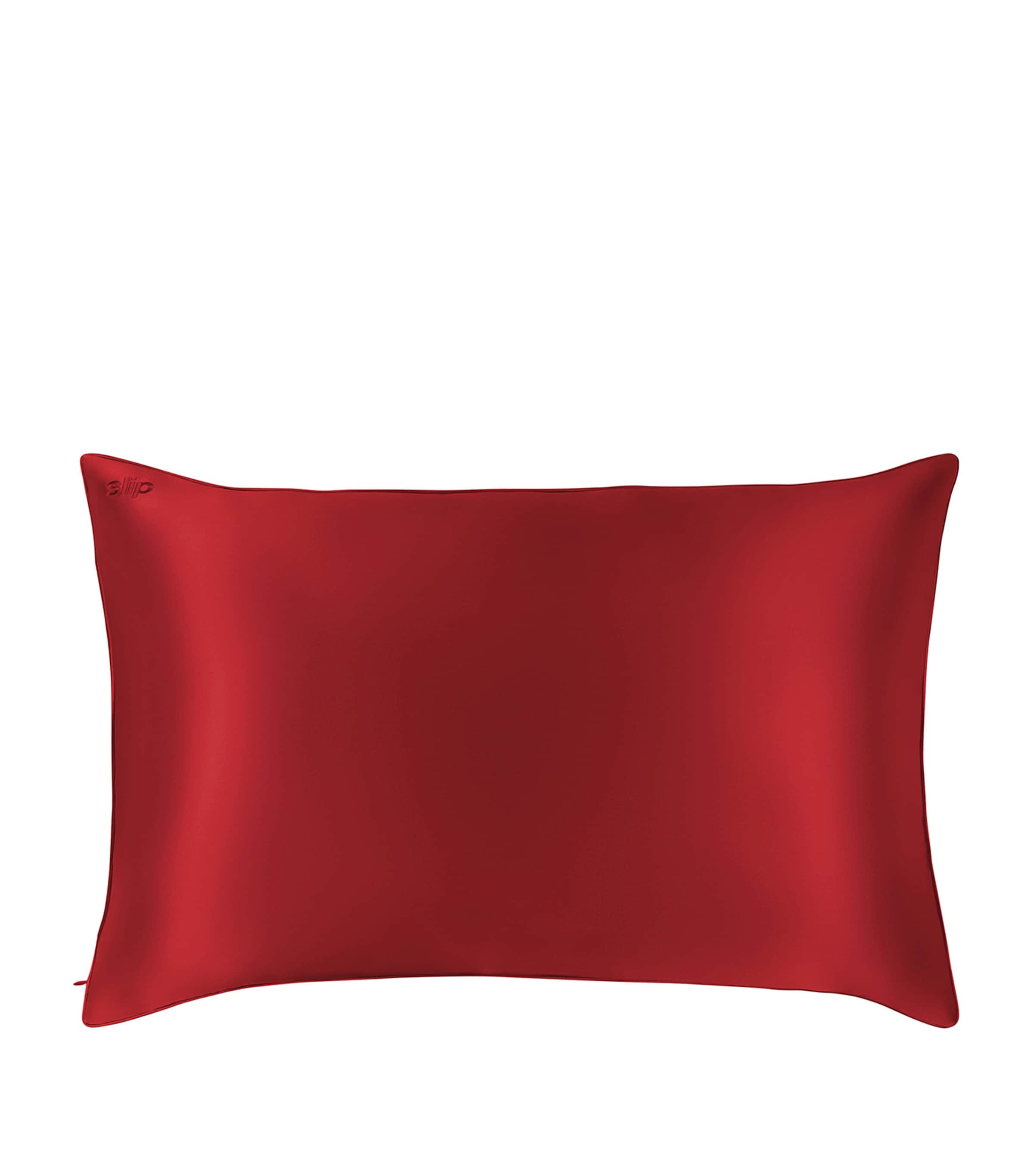 Pure Silk Queen Pillowcase SCARLET Image 2