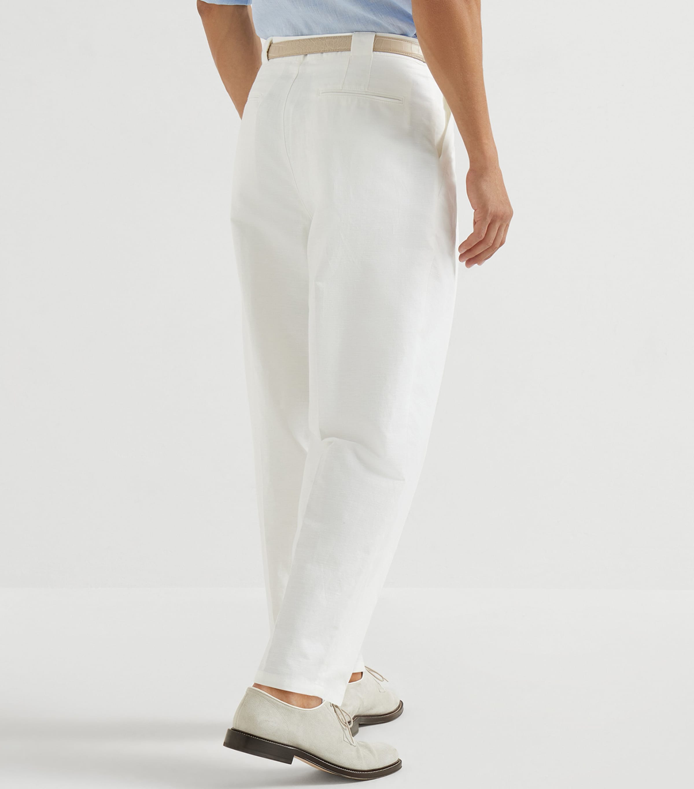 Cotton-Linen Panama Trousers C1900 Image 5