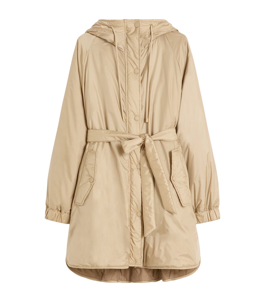 Reversible Hooded Coat BEIGE Image 1