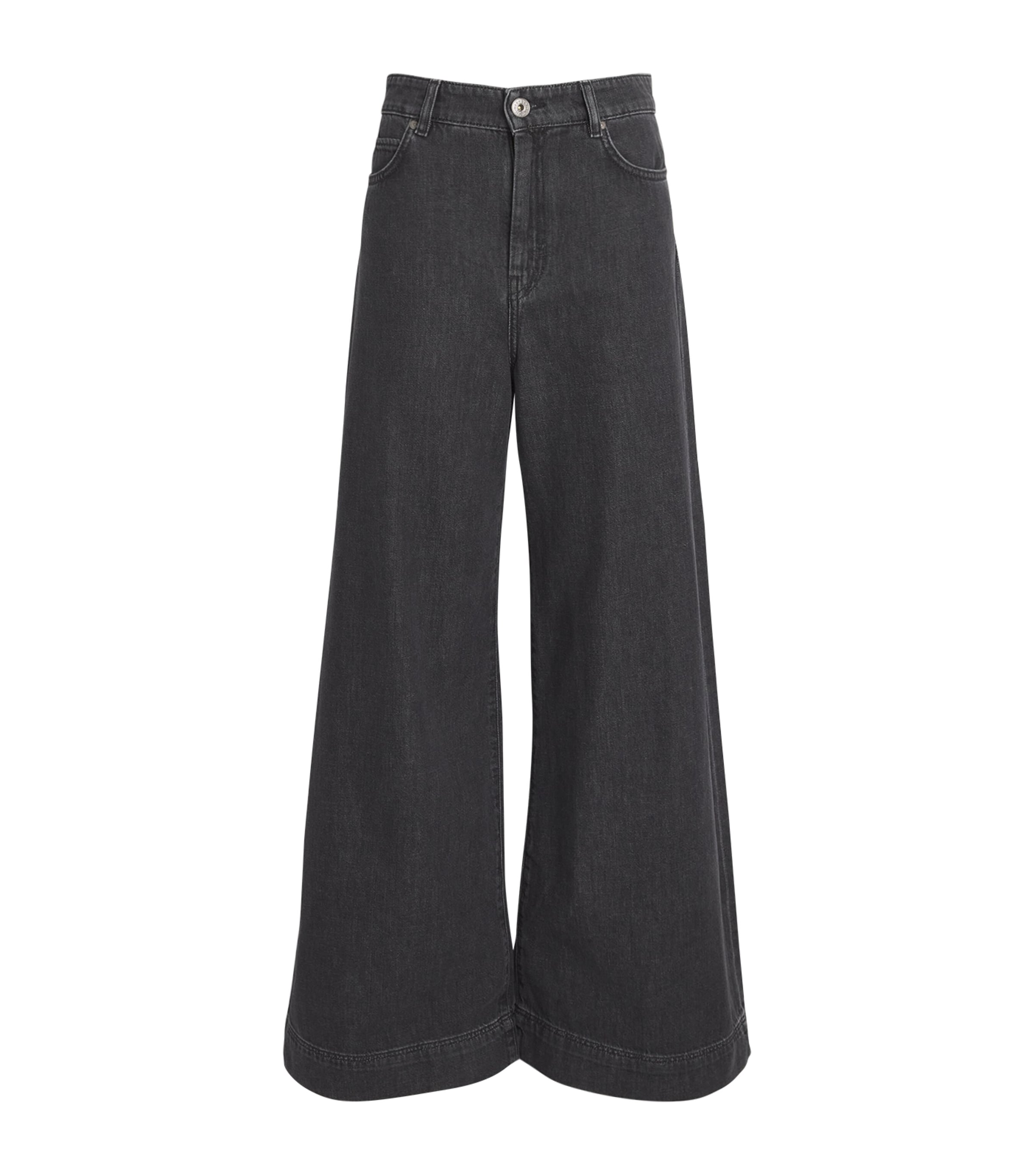Weekend Max Mara Wide-Leg Jeans | Women Clothing | Jeans | Boyfriend Jeans | Designers | Weekend Max Mara