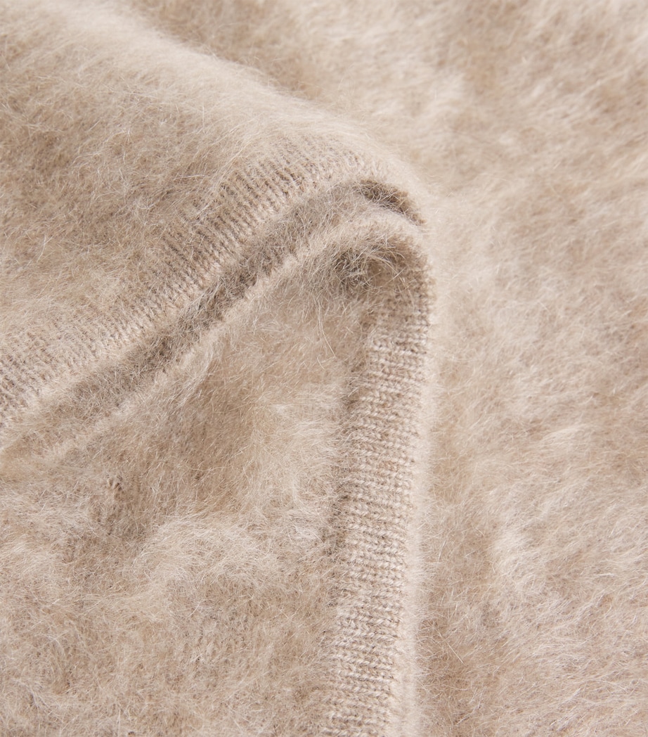 Organic Cashmere Bibi Balaclava NOUGAT Image 6