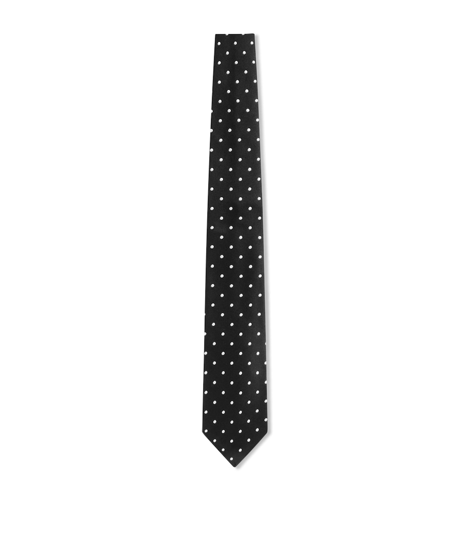 Silk Polka-Dot Tie LB999 Image 1