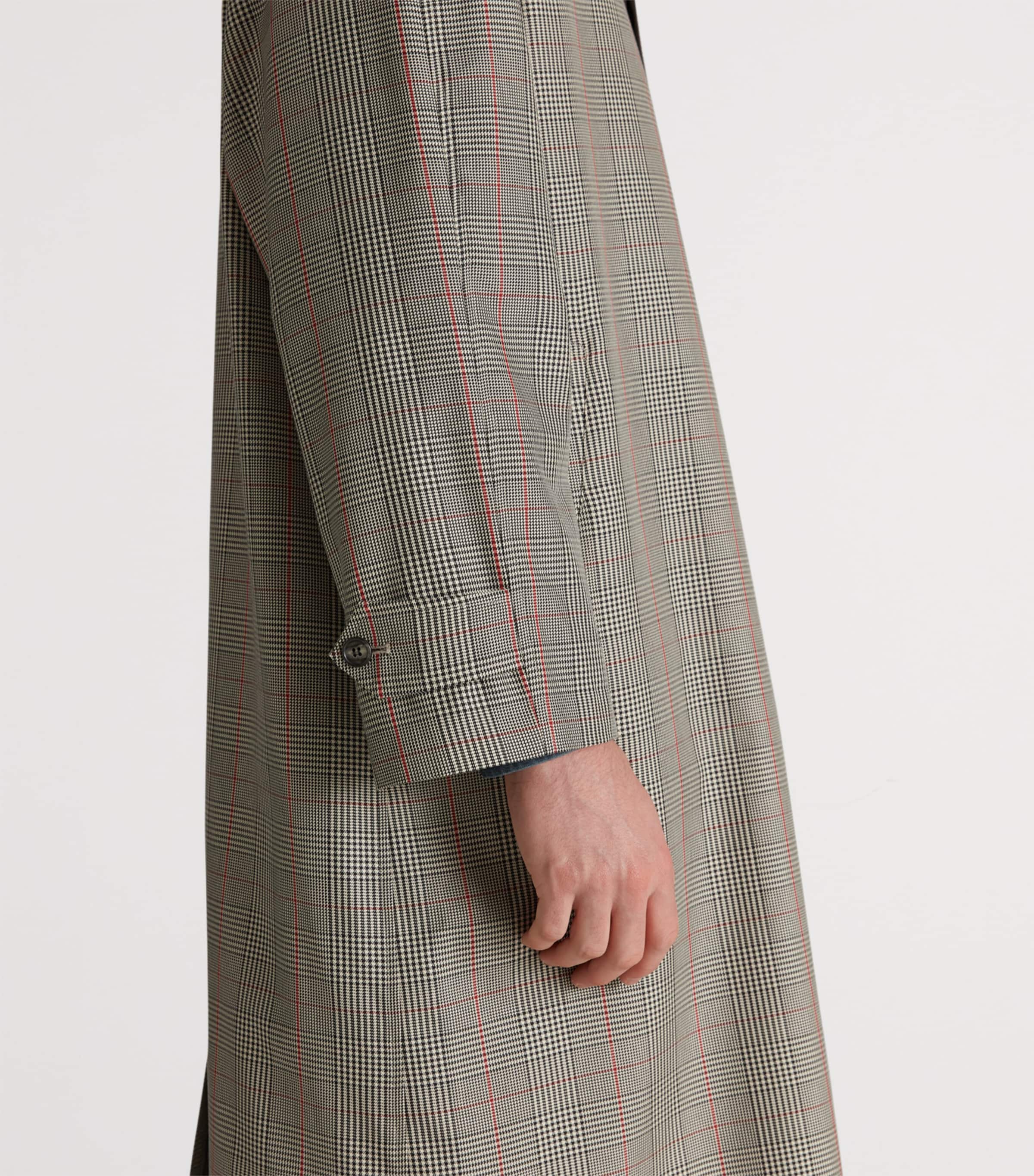 Cotton-Silk Car Overcoat 270STONE Image 5