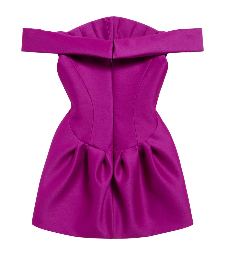 balenciaga purple dress HALTER BALLOON DRESS (WOMENS)