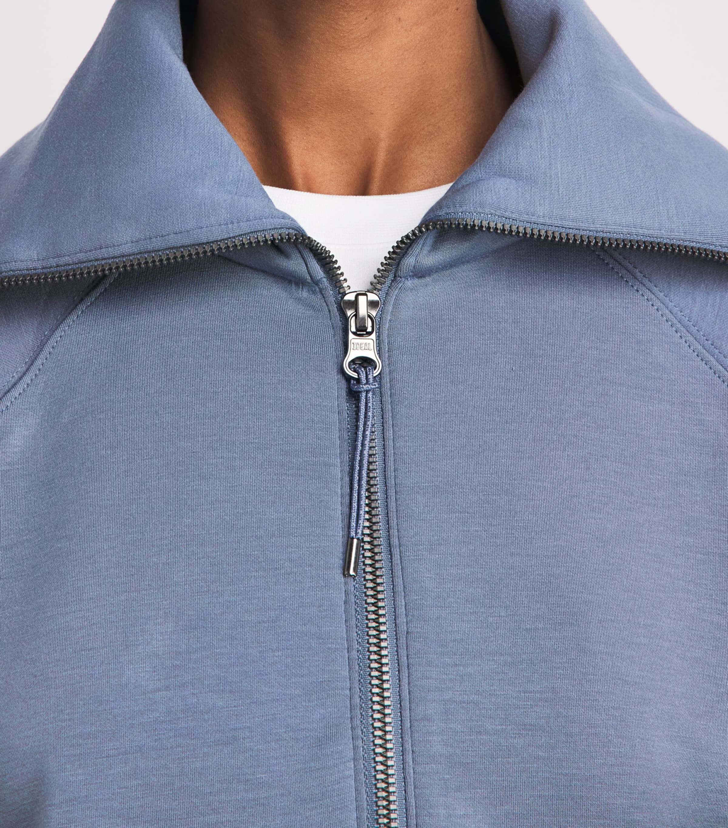 SPANX Womens SPANX AirEssentials Half-Zip Sweater Rain Image 3