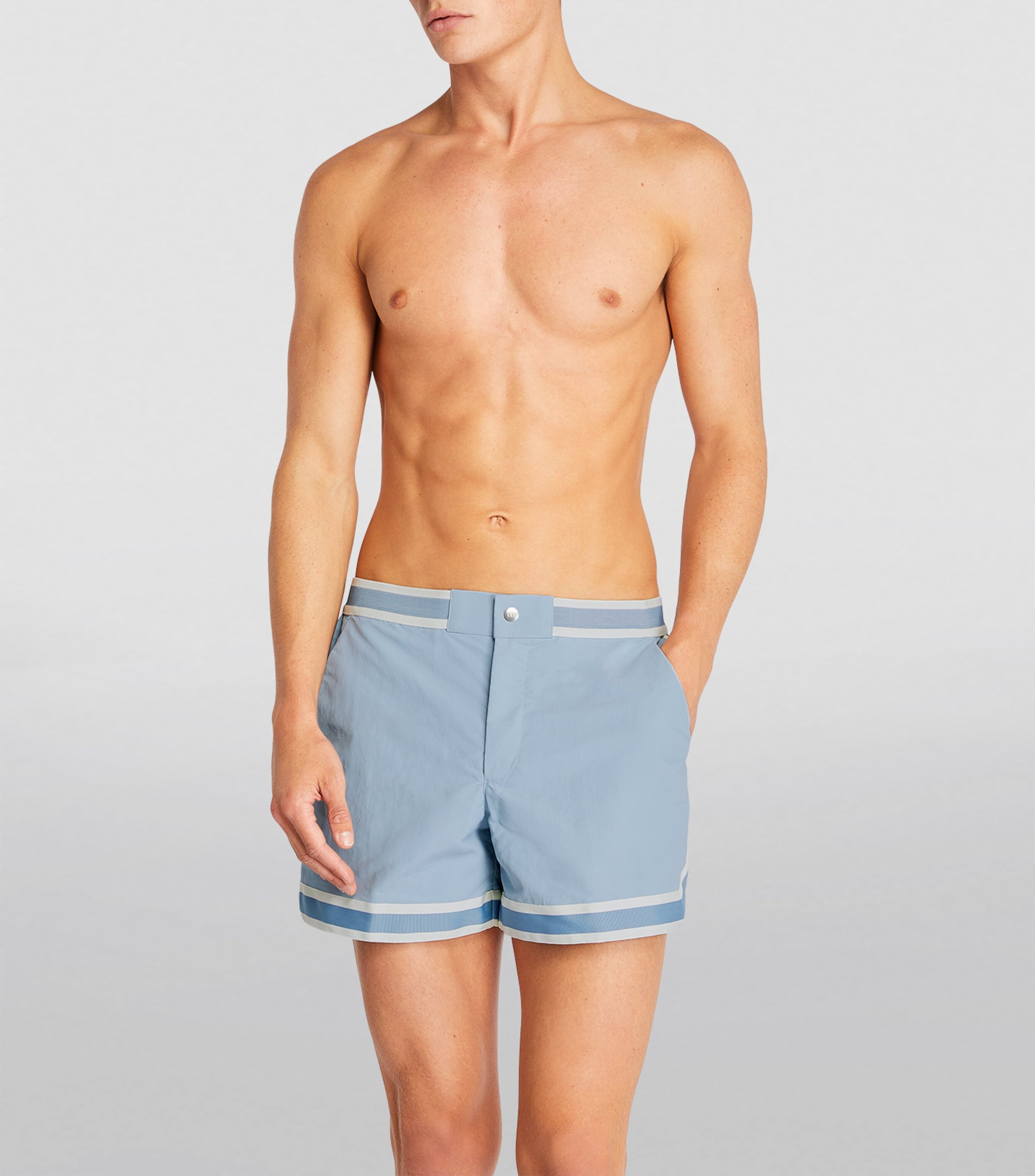 Baller Swim Shorts POWDER BLUE- 07 Image 2