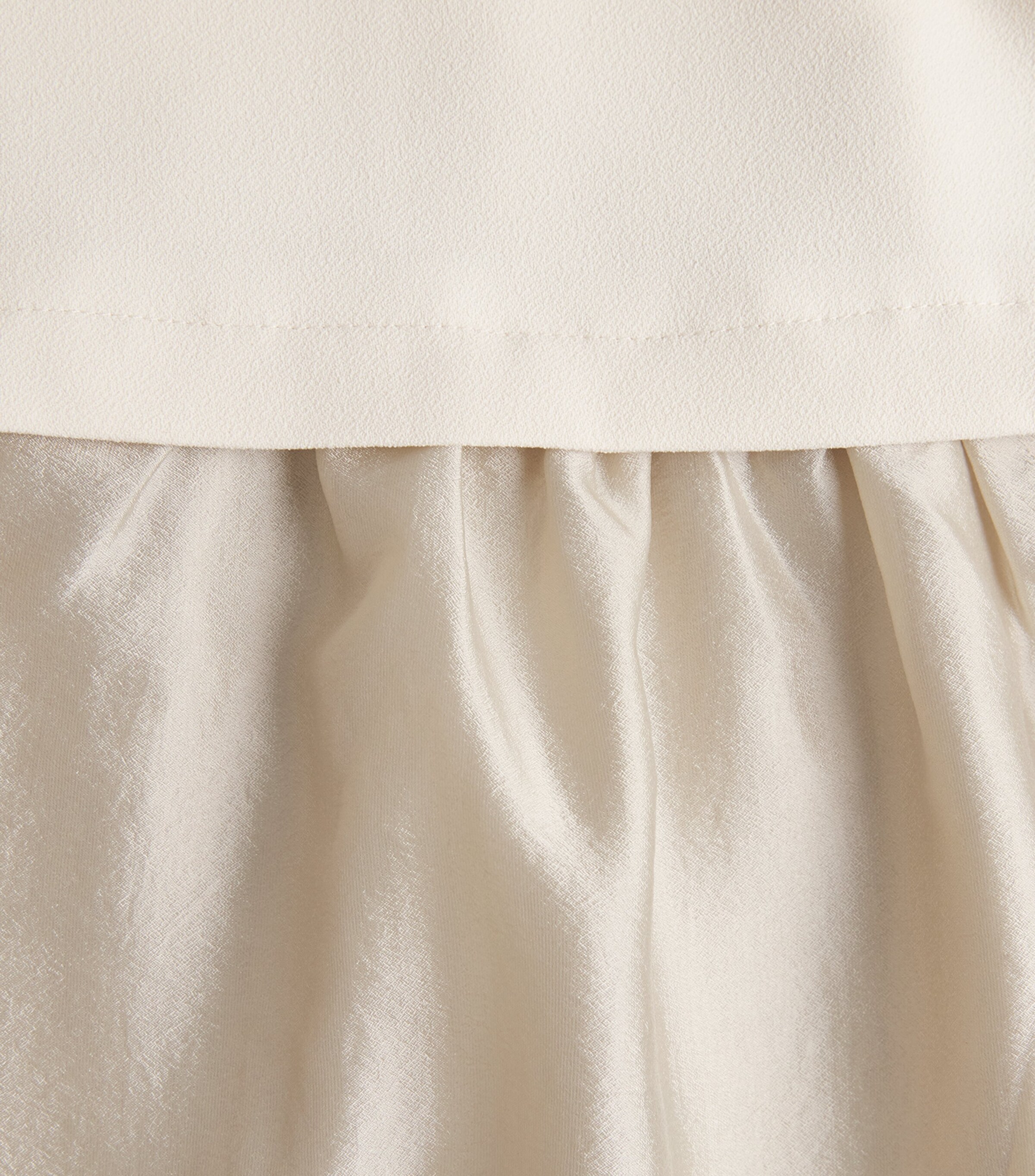 Stylein Womens Layered-Detail Barnie Midi Dress Ivory Image 6