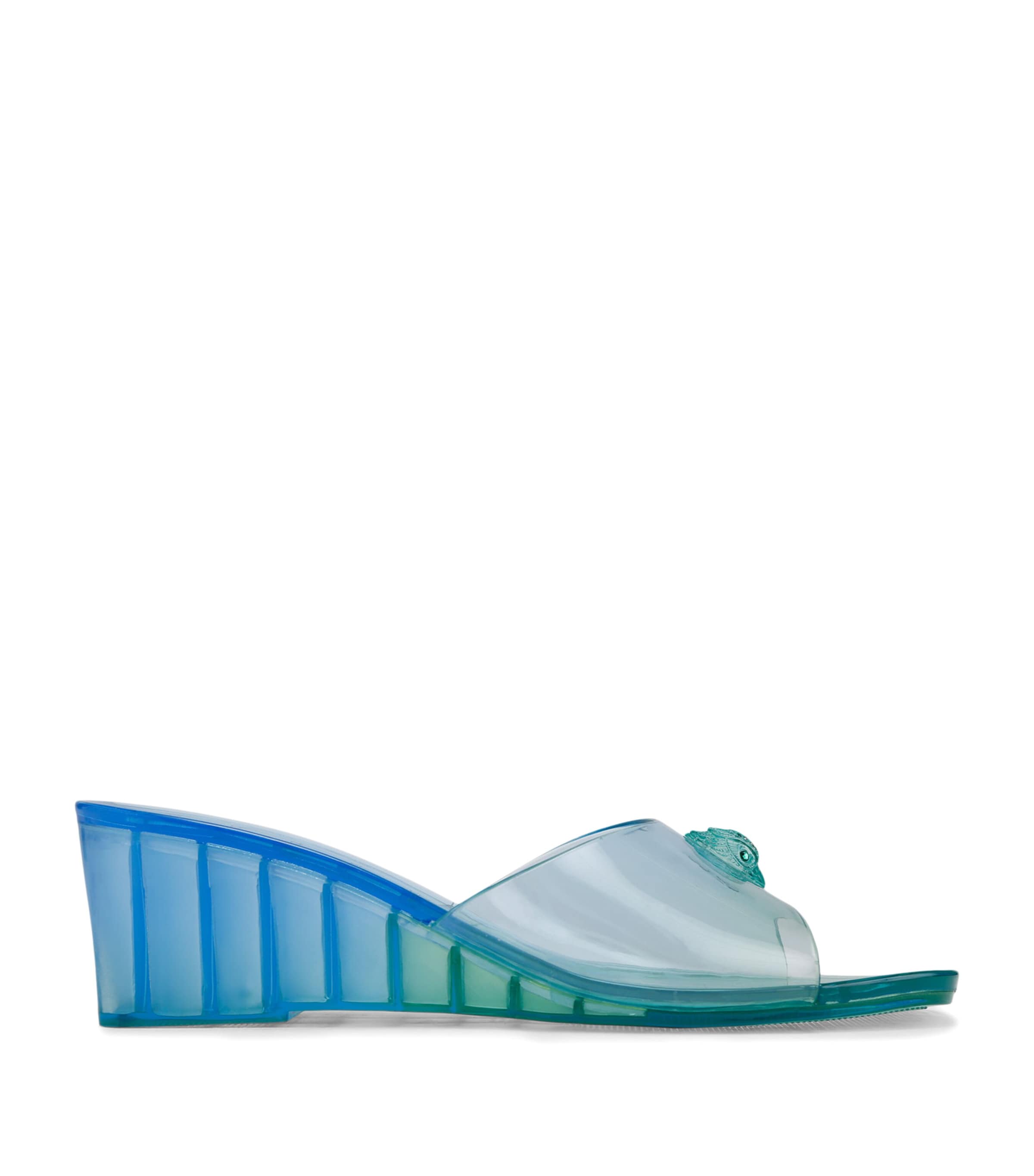 Kurt Geiger London Maddison Wedge Mules Blue Other Image 1