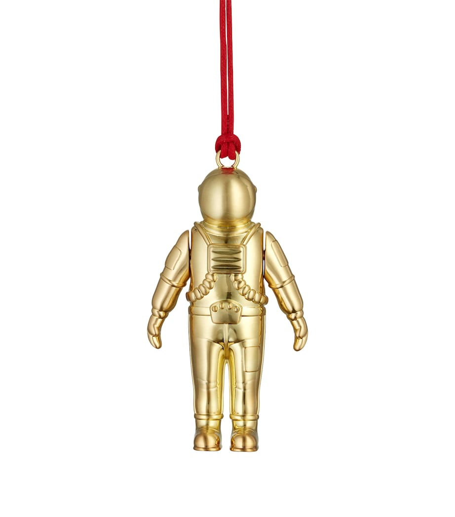Spaceman Tree Ornament GOLD Image 5