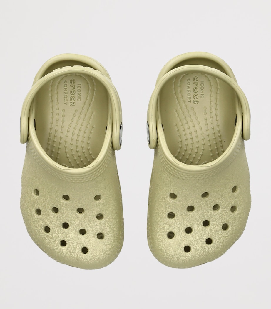 CROCS KIDS Classic Clogs Pale Green Image 4