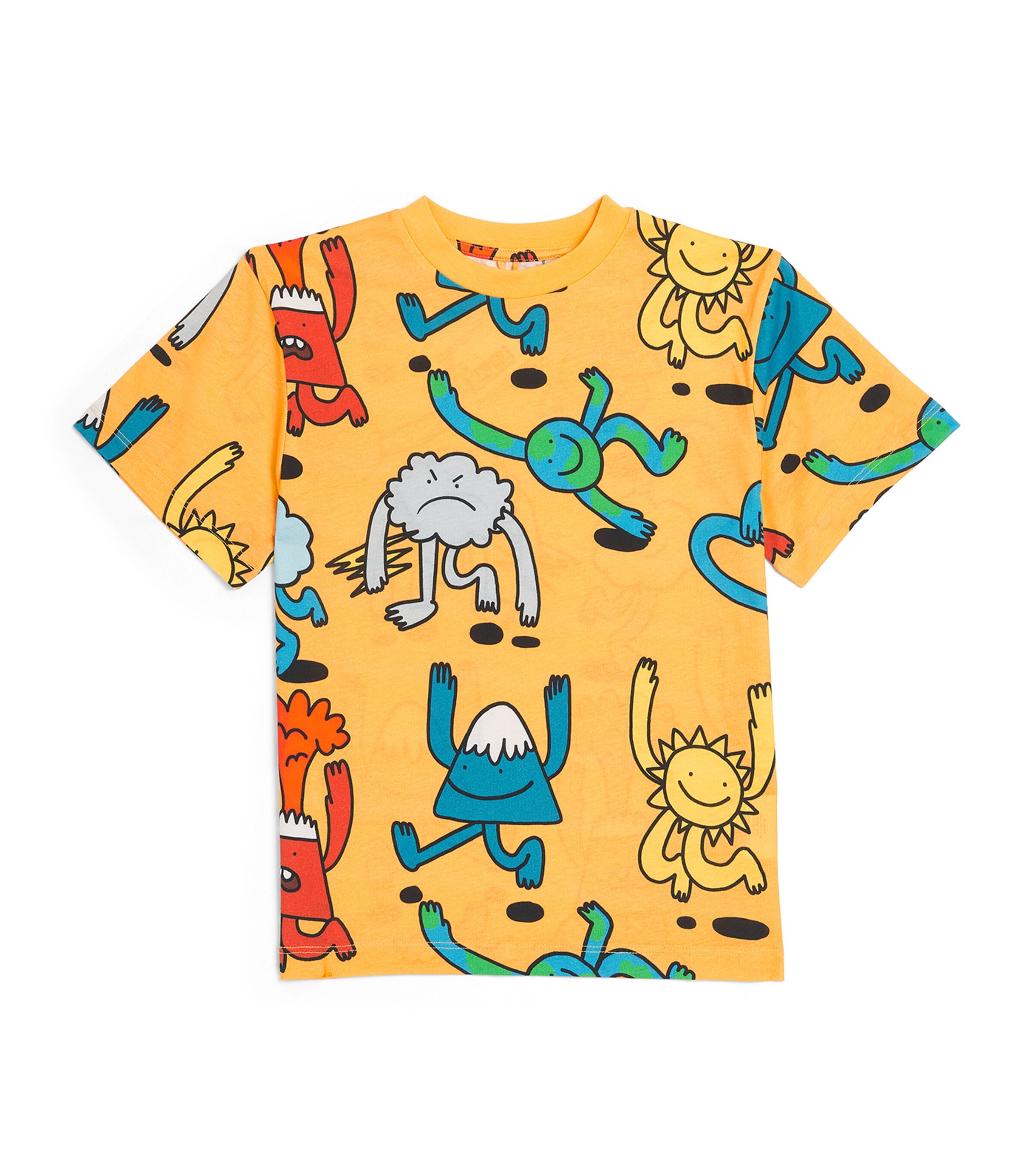 Stella McCartney Kids Cotton Graphic T-Shirt (3-14 Years) | Boys Clothing | Tops & T-Shirts | Designers | Stella Mccartney
