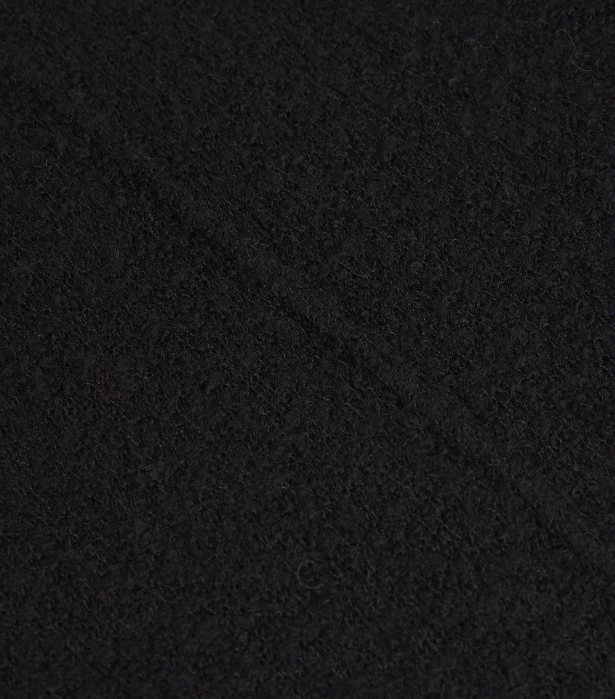 Wool-Blend Wide-Leg Trousers 001 BLACK Image 5