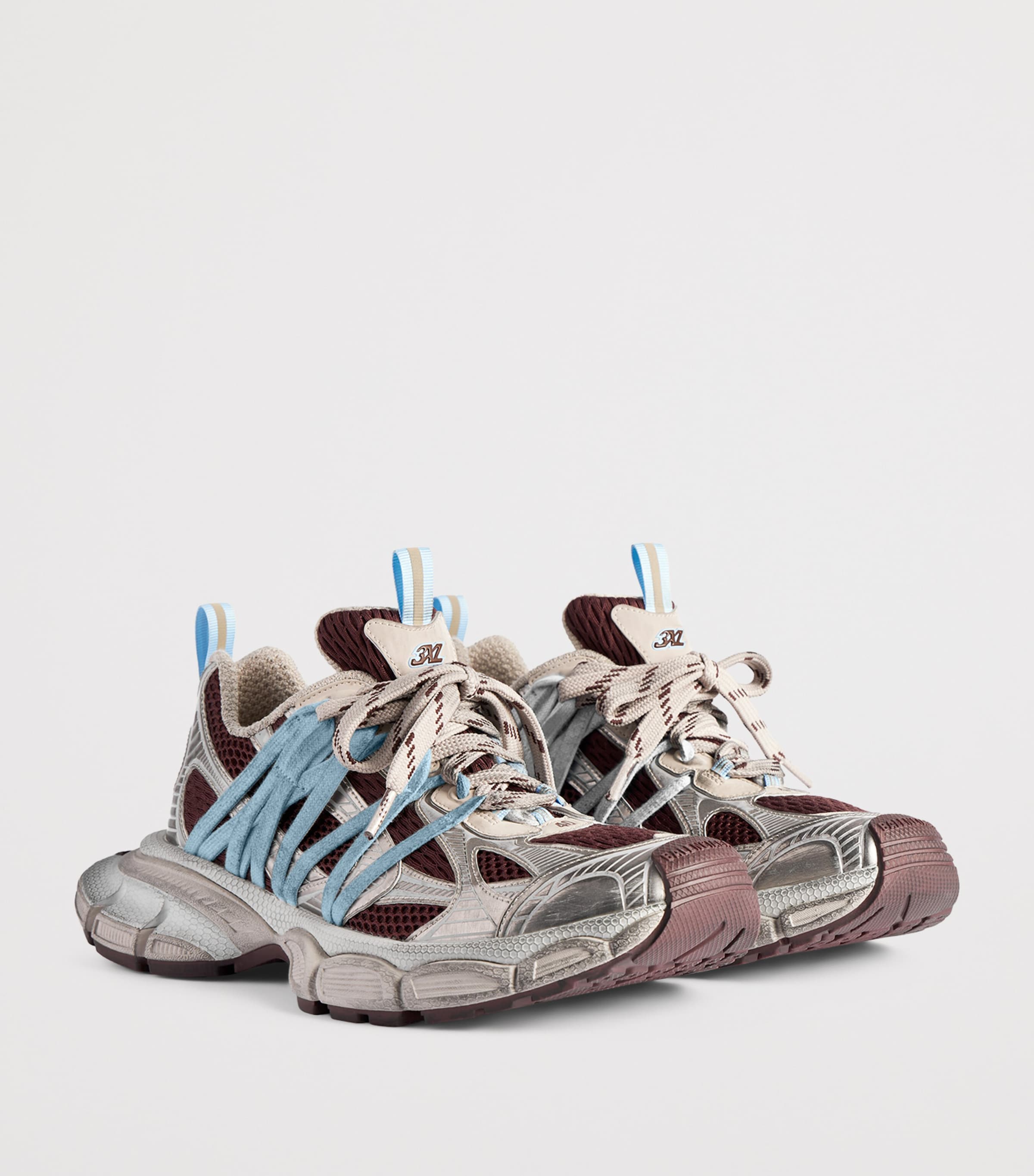 小物 BALENCIAGA Balenciaga Green 3XL Interlace Sneakers | Harrods US