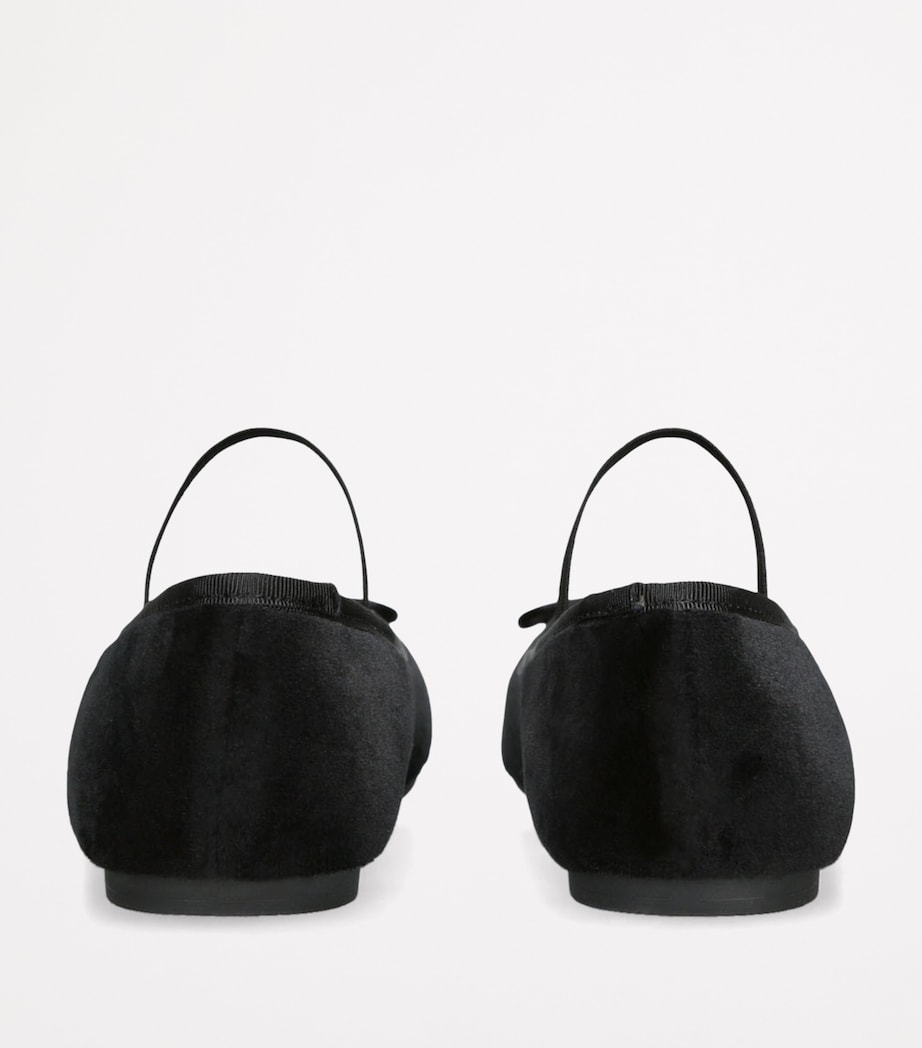 Velvet Callie Ballet Flats BLACK Image 2