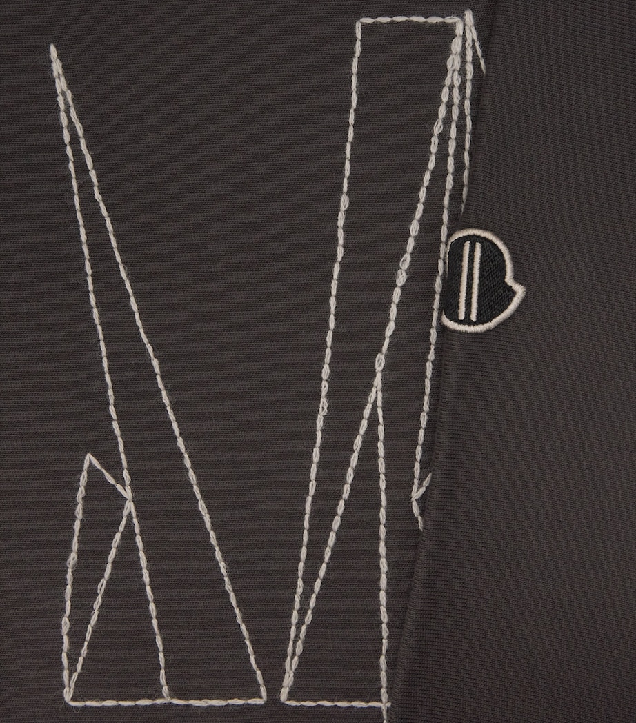 x Moncler Cotton Jumbo T-Shirt 828 - DARK DUST Image 5