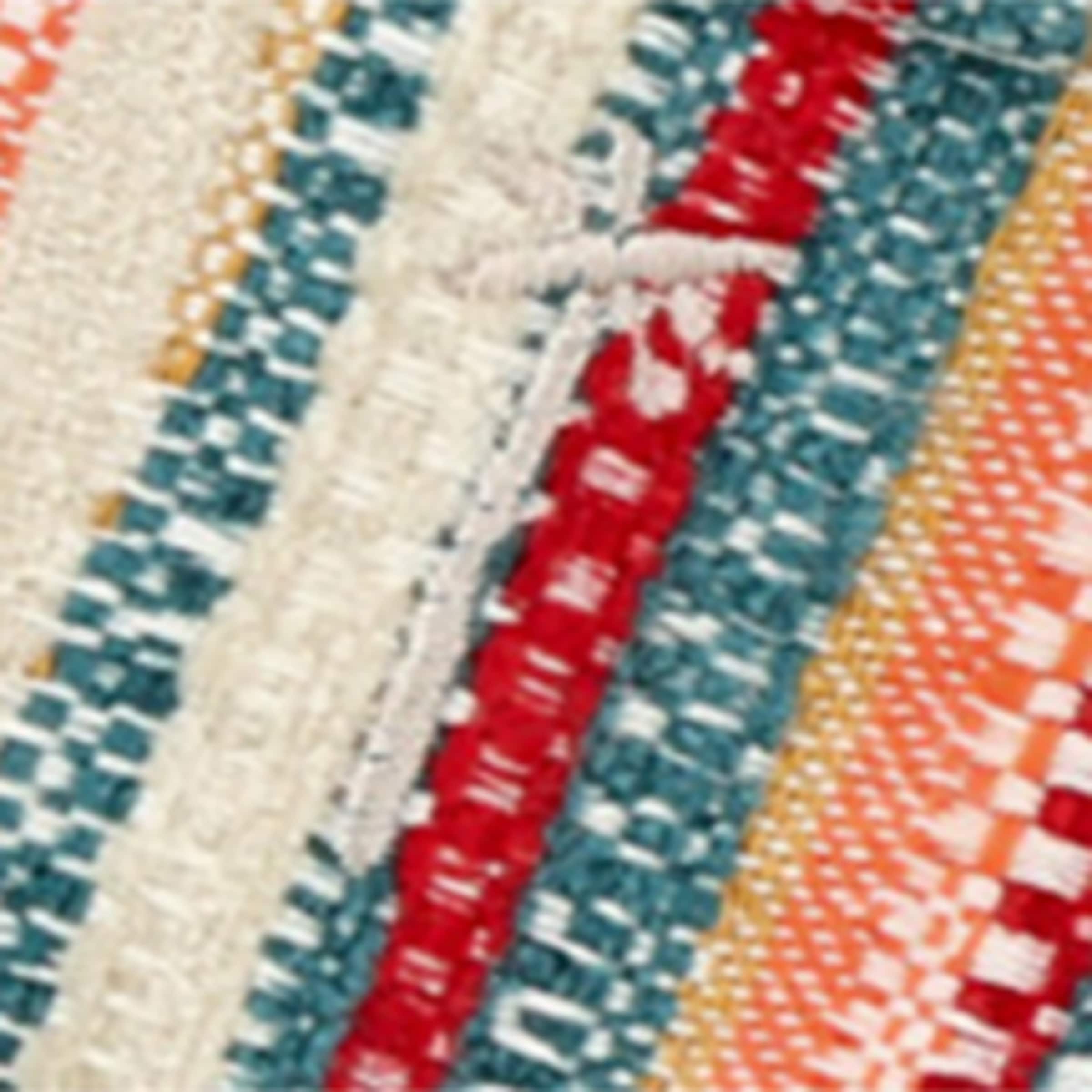 Manebi Cotton Stripe Espadrilles In Multi