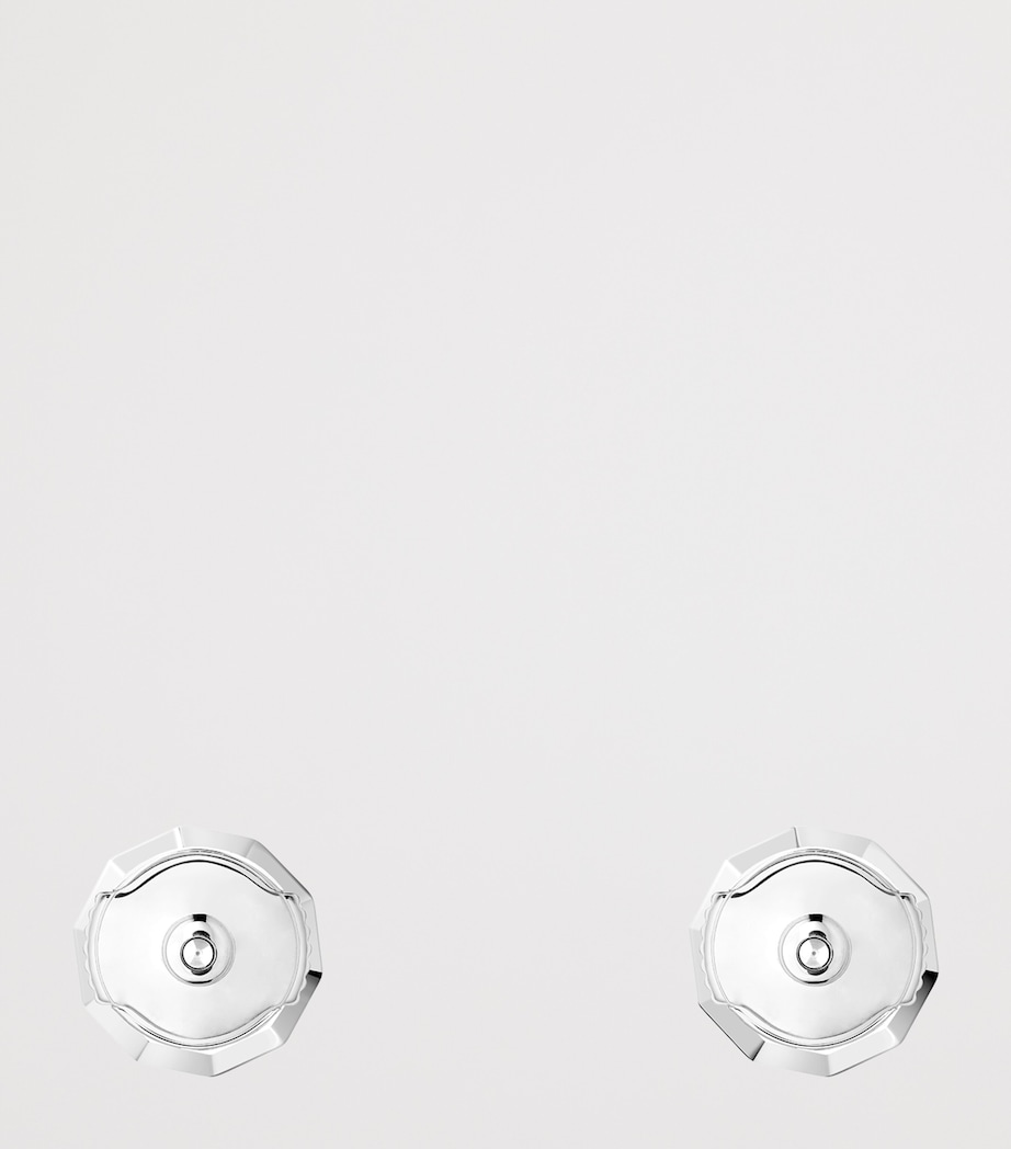 Boucheron White Gold and Diamond Etoile de Paris Stud Earrings White Gold Image 3