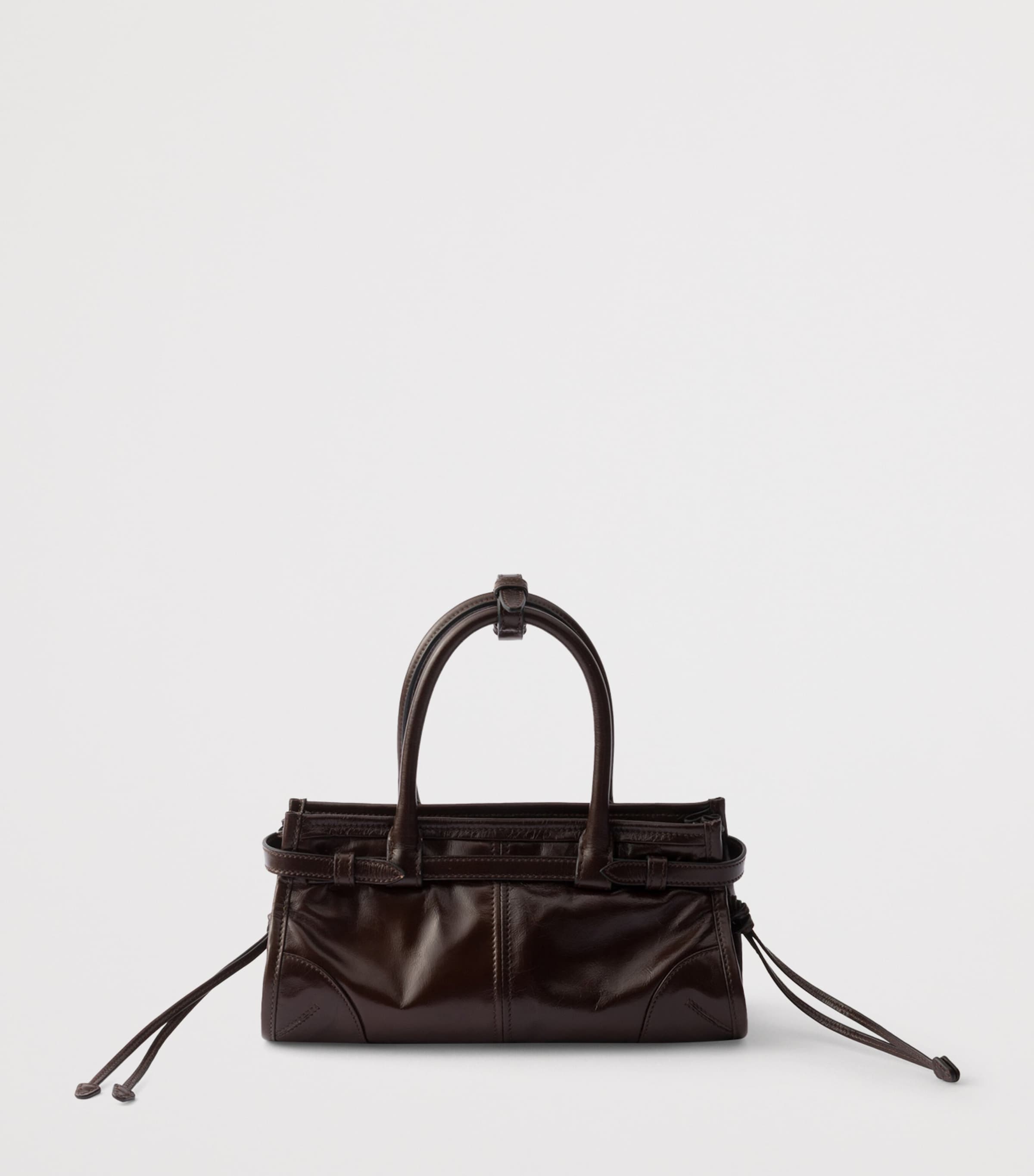 Mini Leather Bonnie Top-Handle Bag F01D6 Image 3