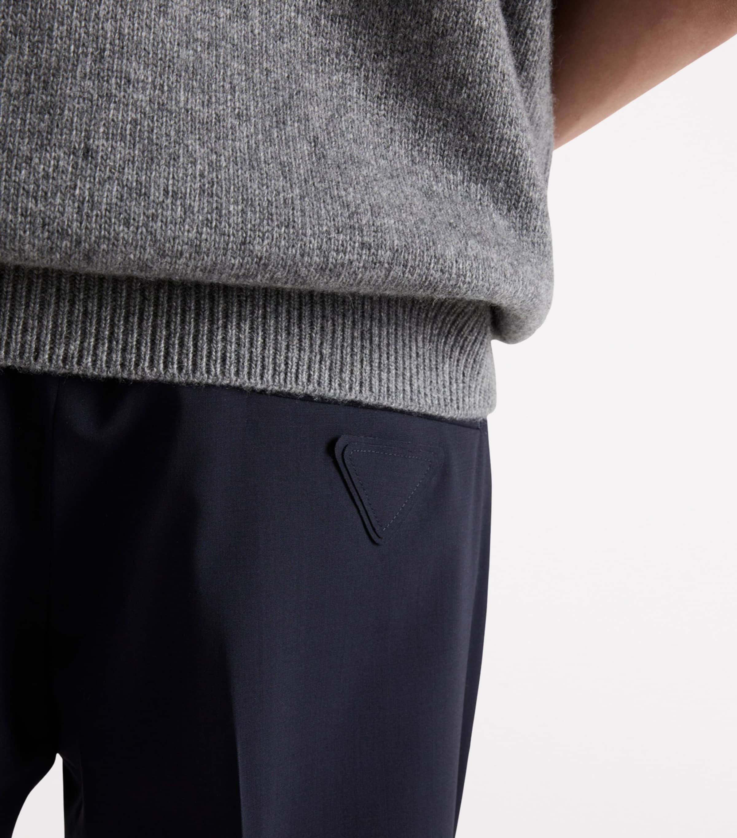 Stretch-Wool Light Trousers F0SVF Image 3