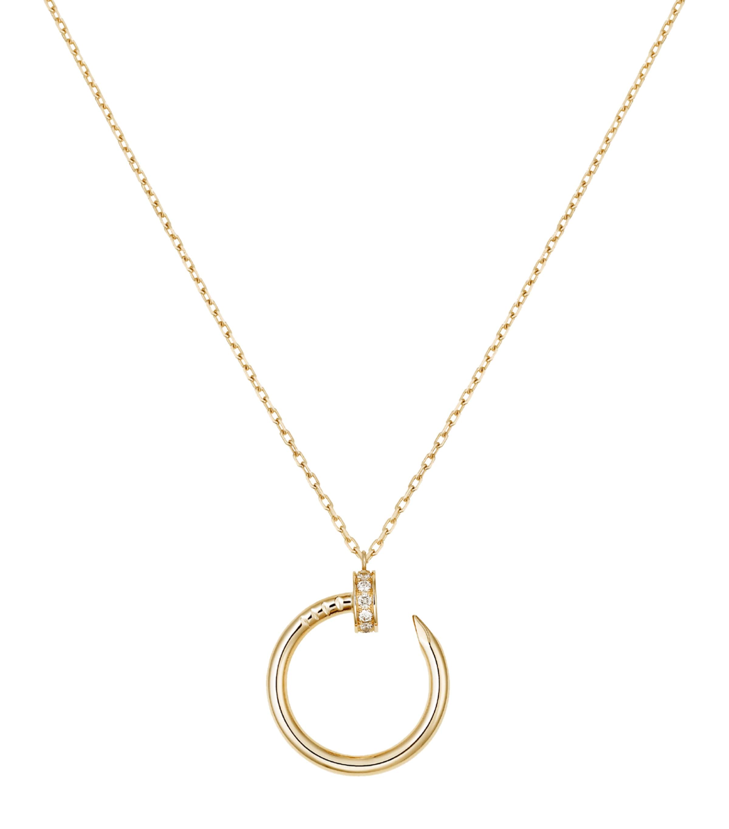 Yellow Gold and Diamond Juste un Clou Necklace YELLOW GOLD Image 2