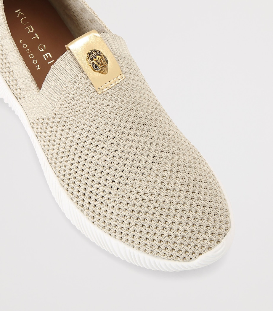 Kurt Geiger London Lorna Slip-On Sneakers Gold Image 2