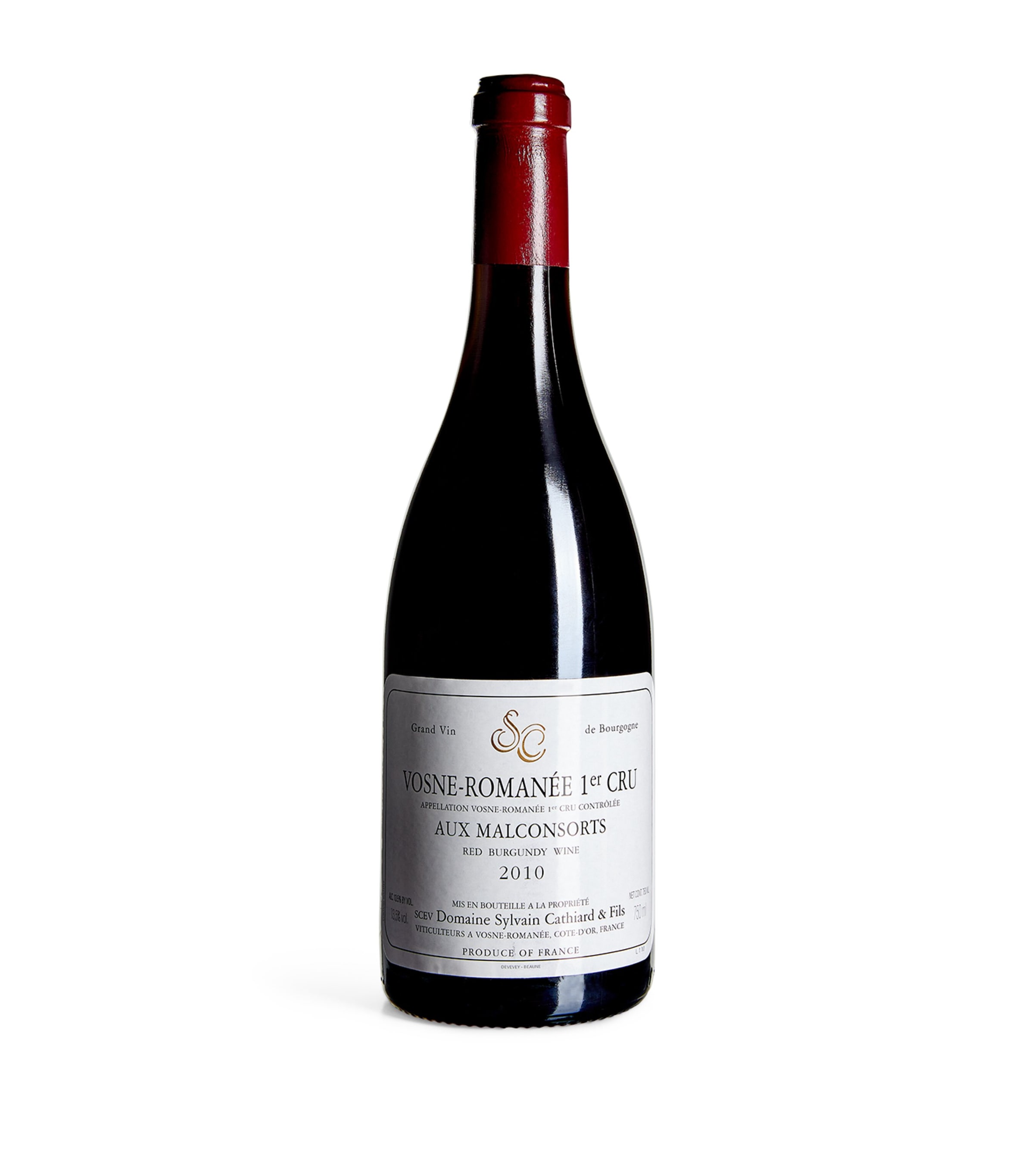 Sylvain Cathiard Pinot Noir 2010 (75cl) - Burgundy, France Image 1