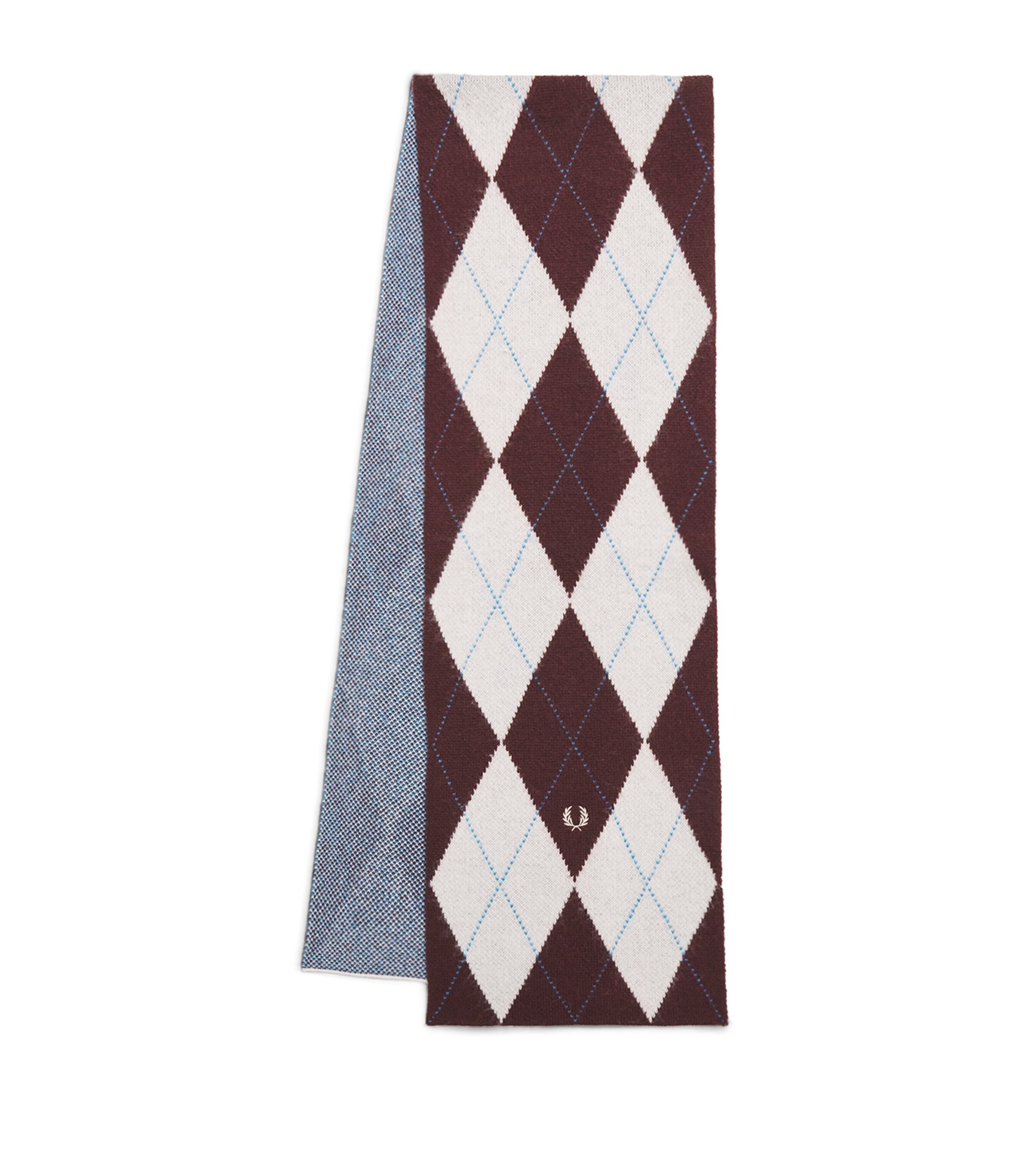 Fred Perry Wool Argyle Scarf | Men Accessories | Scarves | Designers | Fred Perry