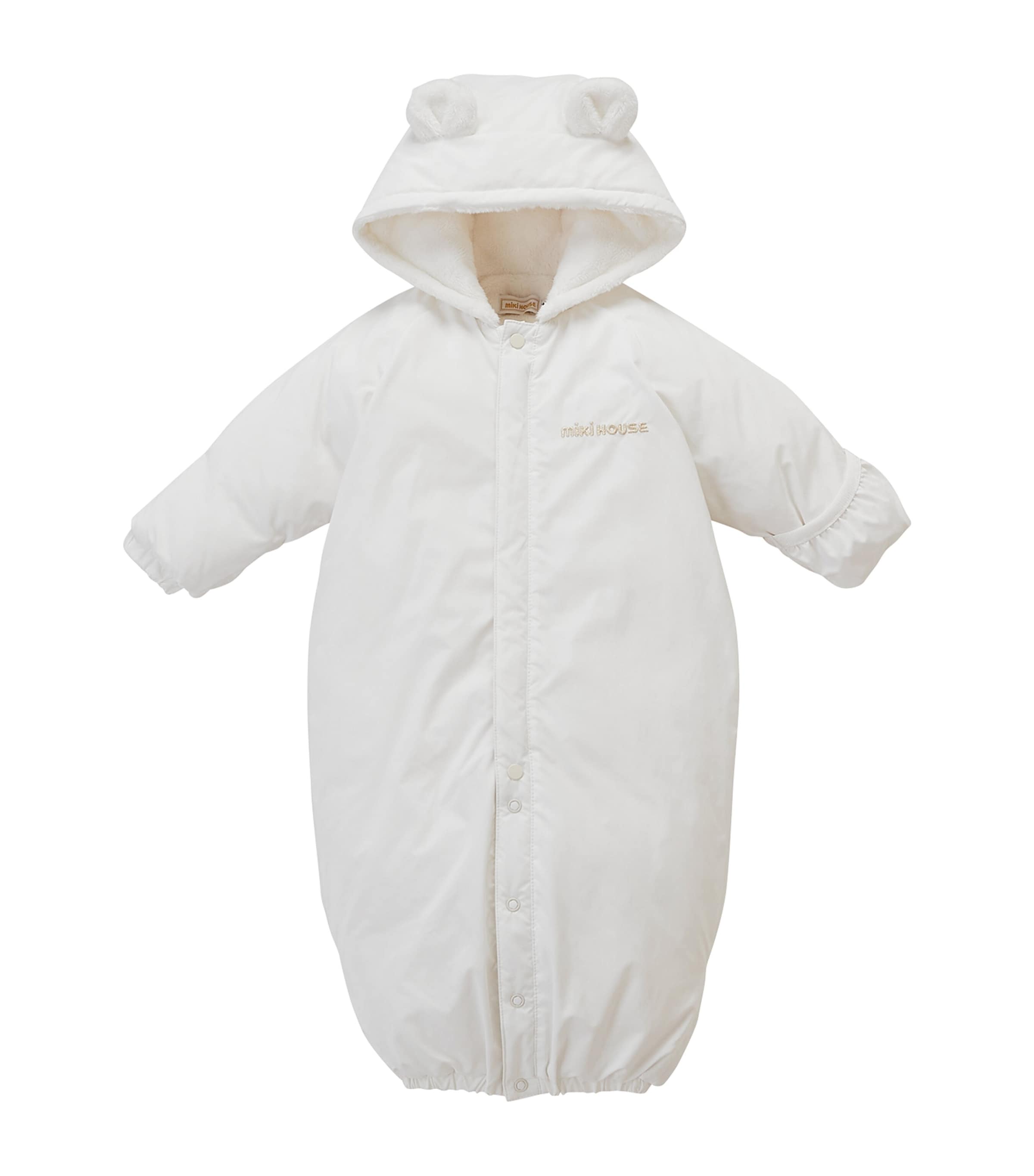 Miki House Puffer All-In-One | Baby Clothing | Coats & Jackets | Designers | Miki House