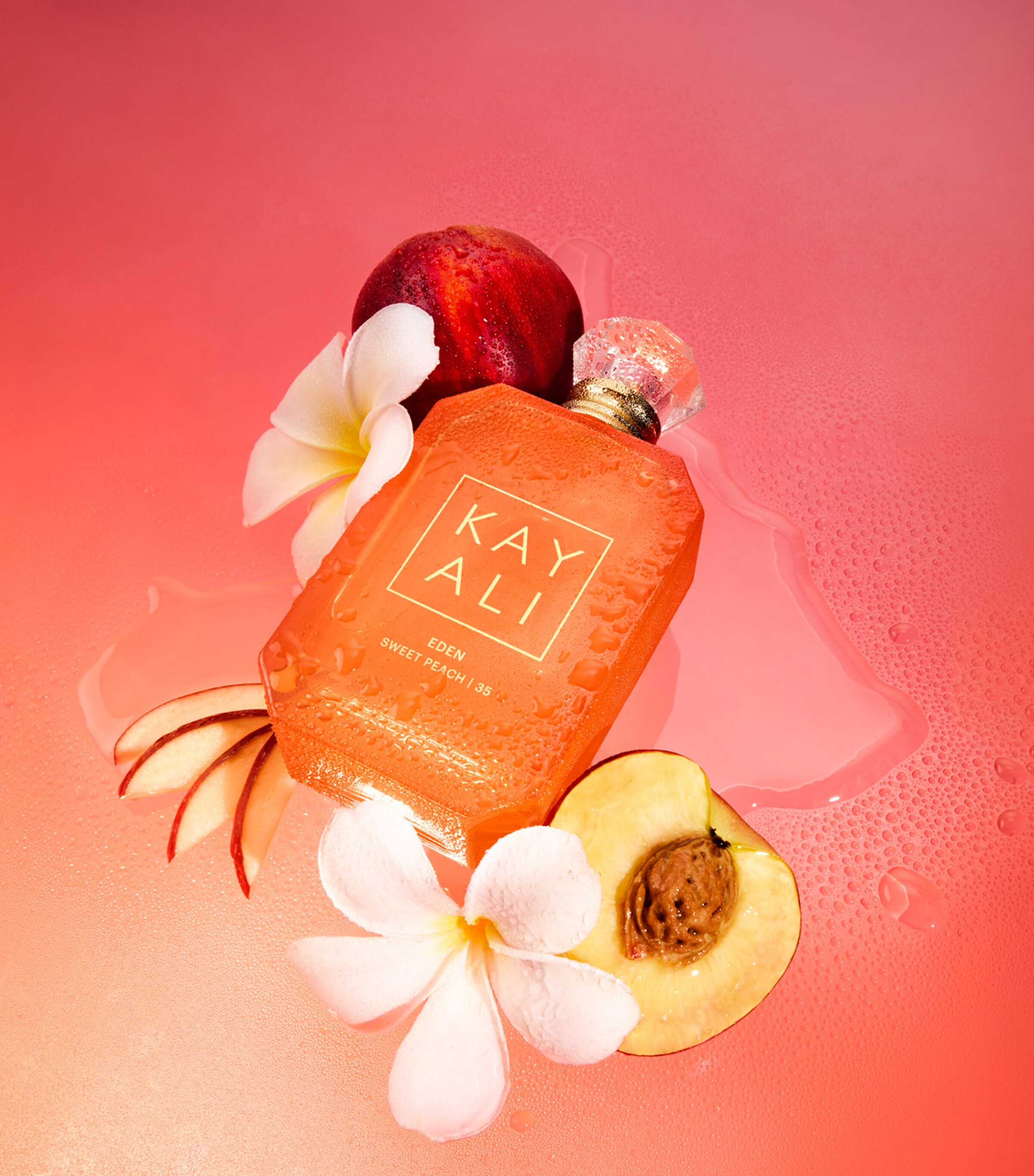 Kayali Eden Sweet Peach | 35 Eau de Parfum (10ml) Image 3