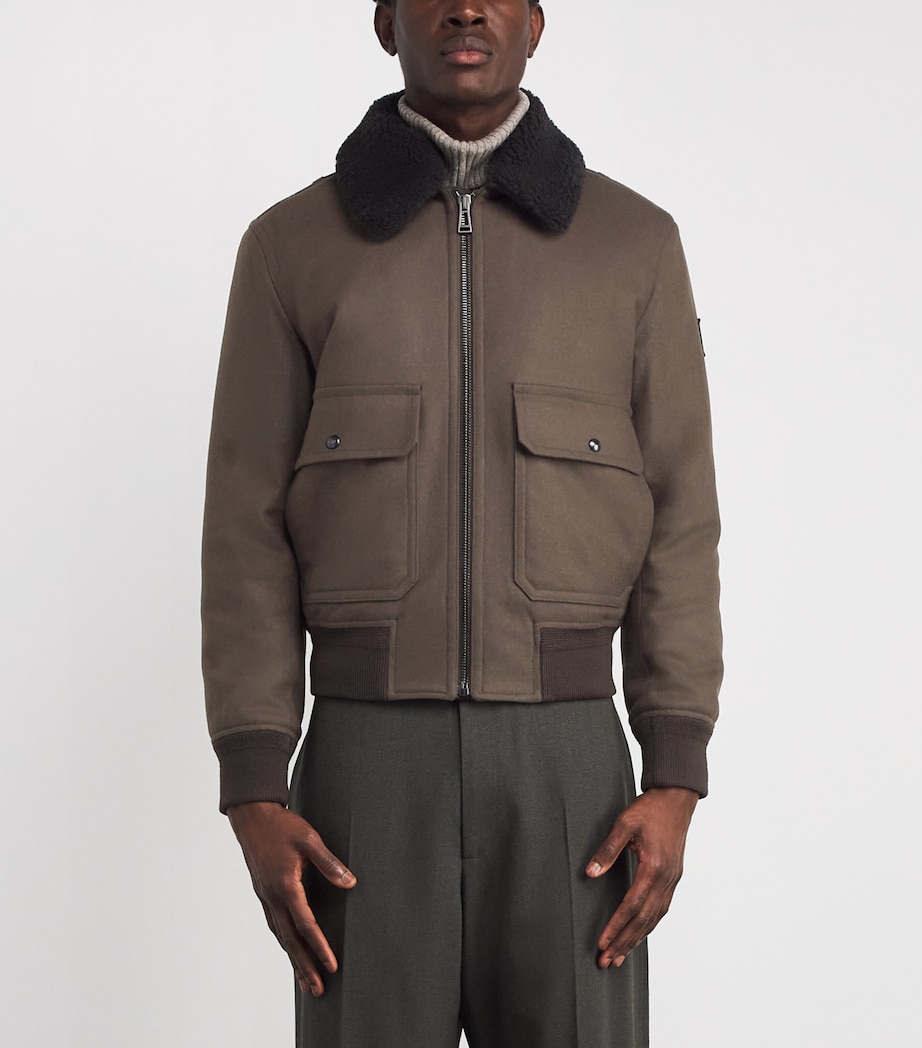 Wool-Blend Welder Jacket MJRBNMAJOR BROWN Image 3