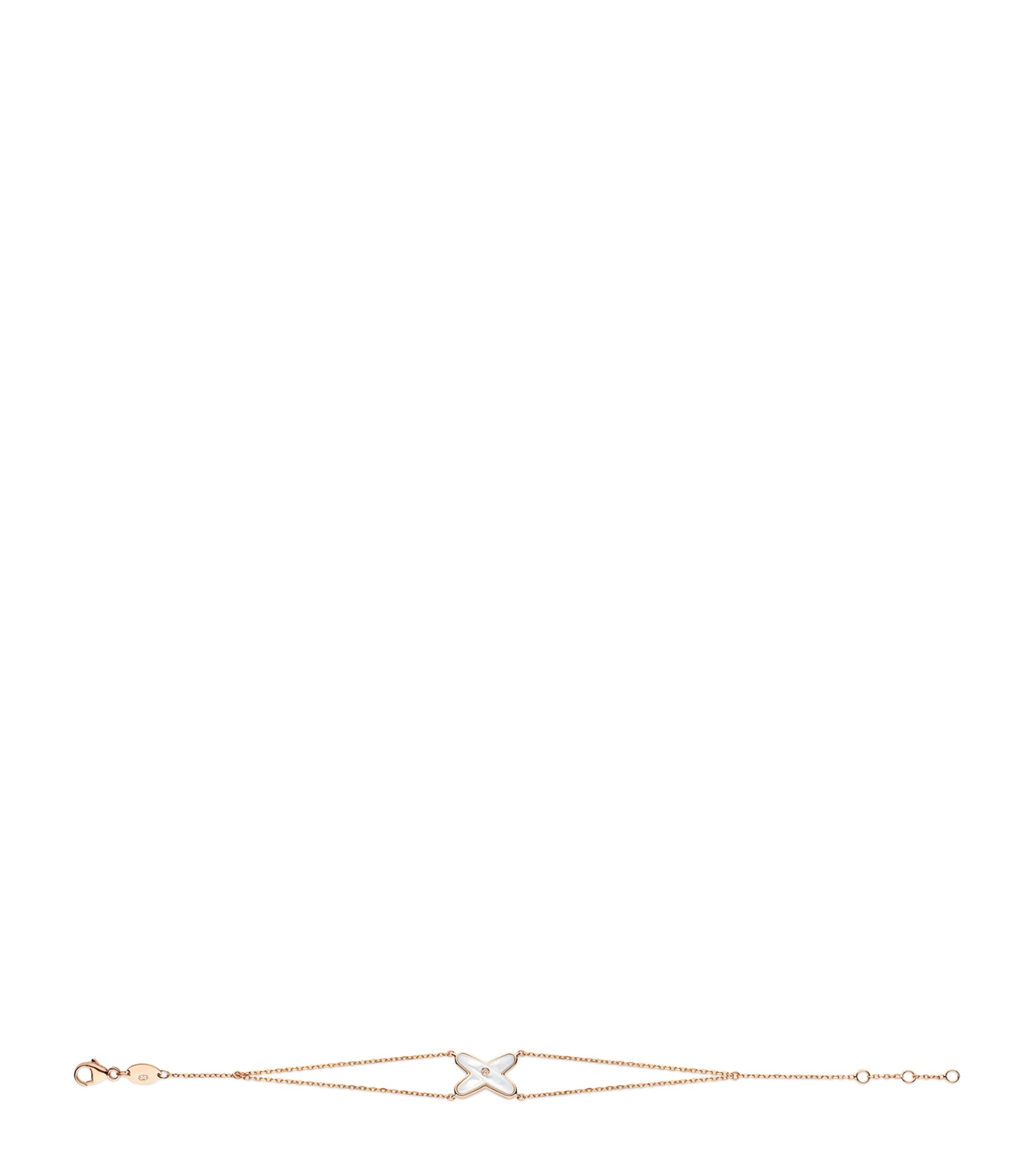 Chaumet Rose Gold, Diamond and Mother-of-Pearl Jeux de Liens Bracelet Pink Gold Image 1