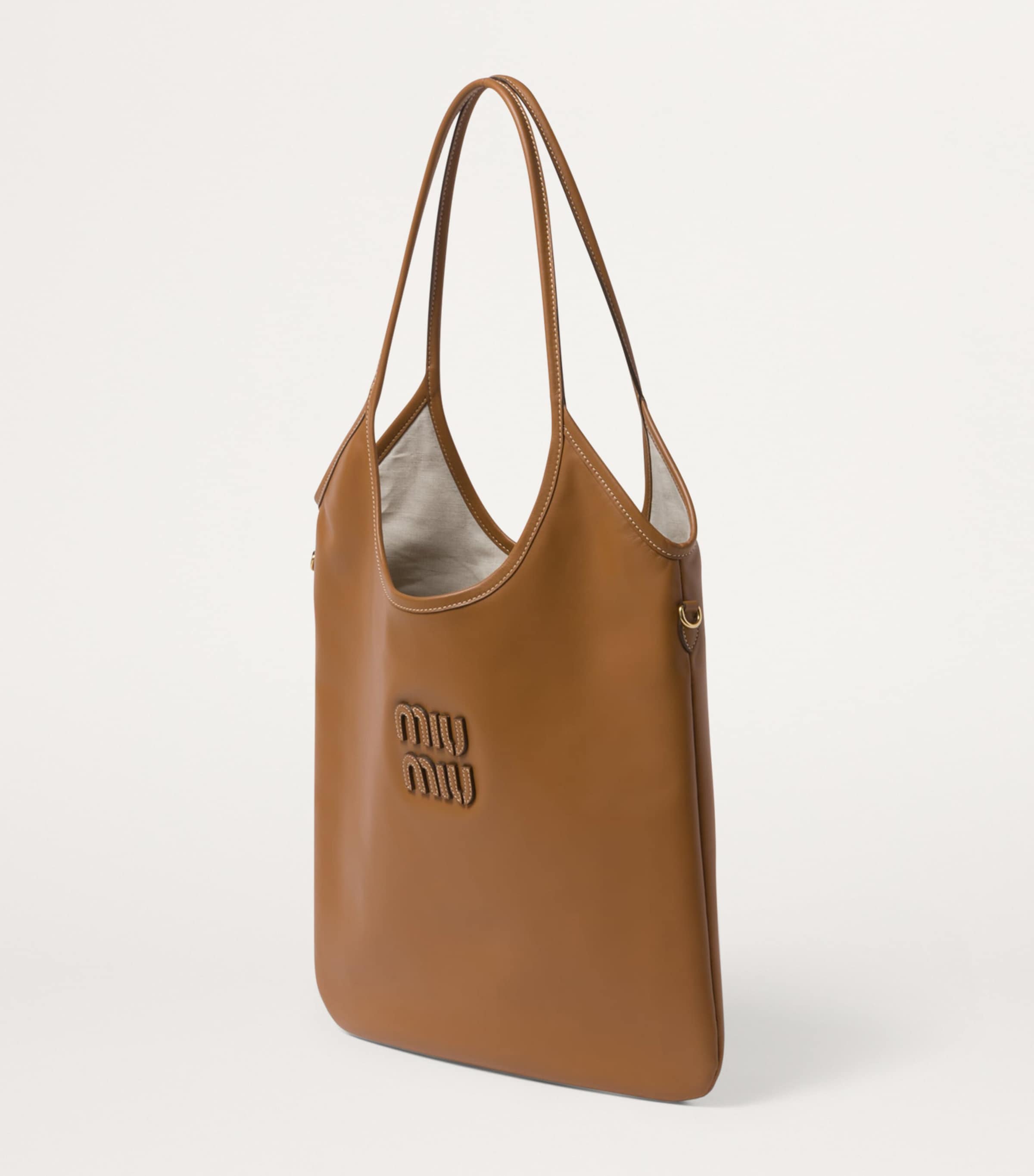 Leather Ivy Tote Bag F0046 Image 7