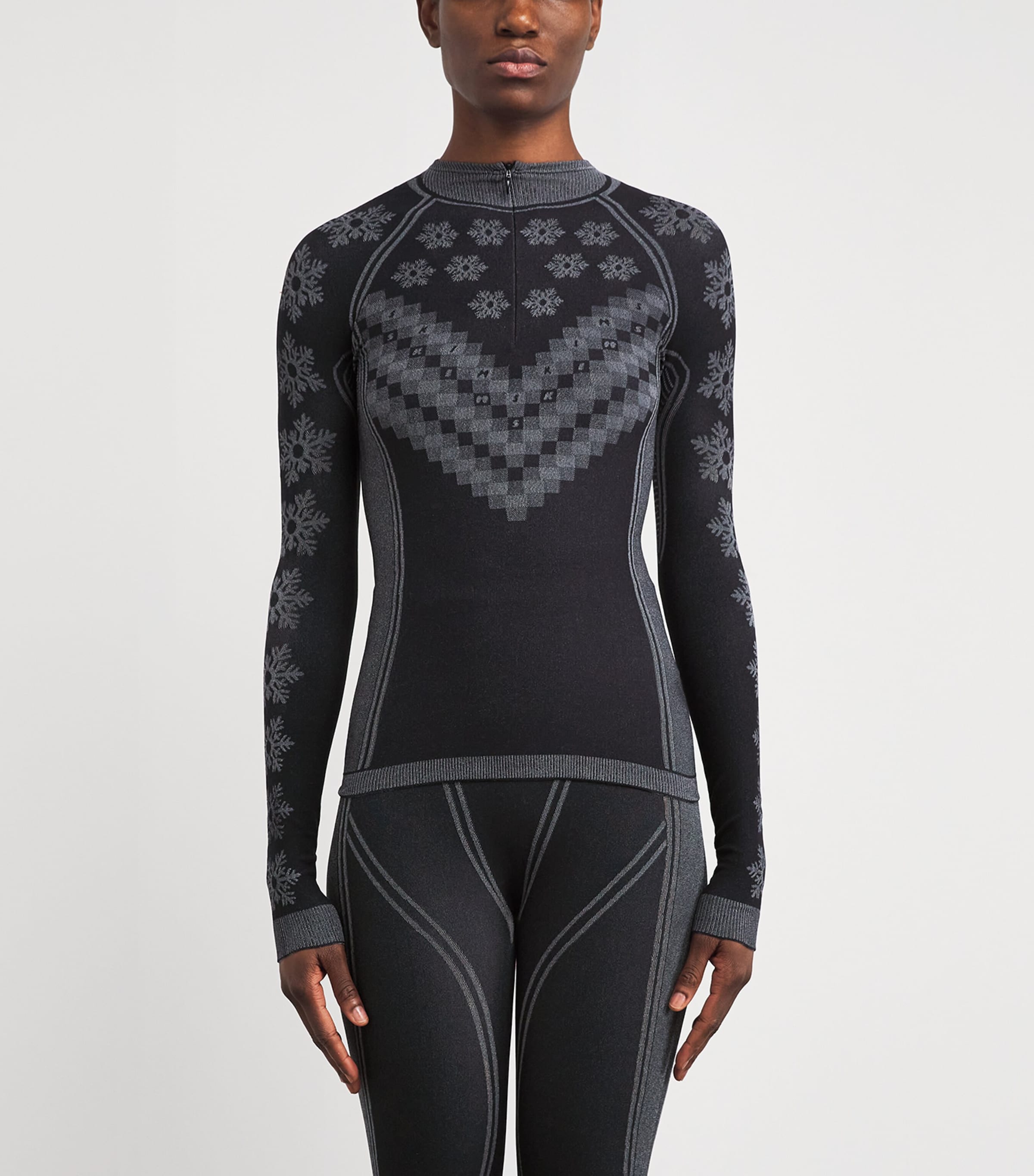 First Layers Half-Zip Top OBSIDIAN WNTR FRISLE Image 3