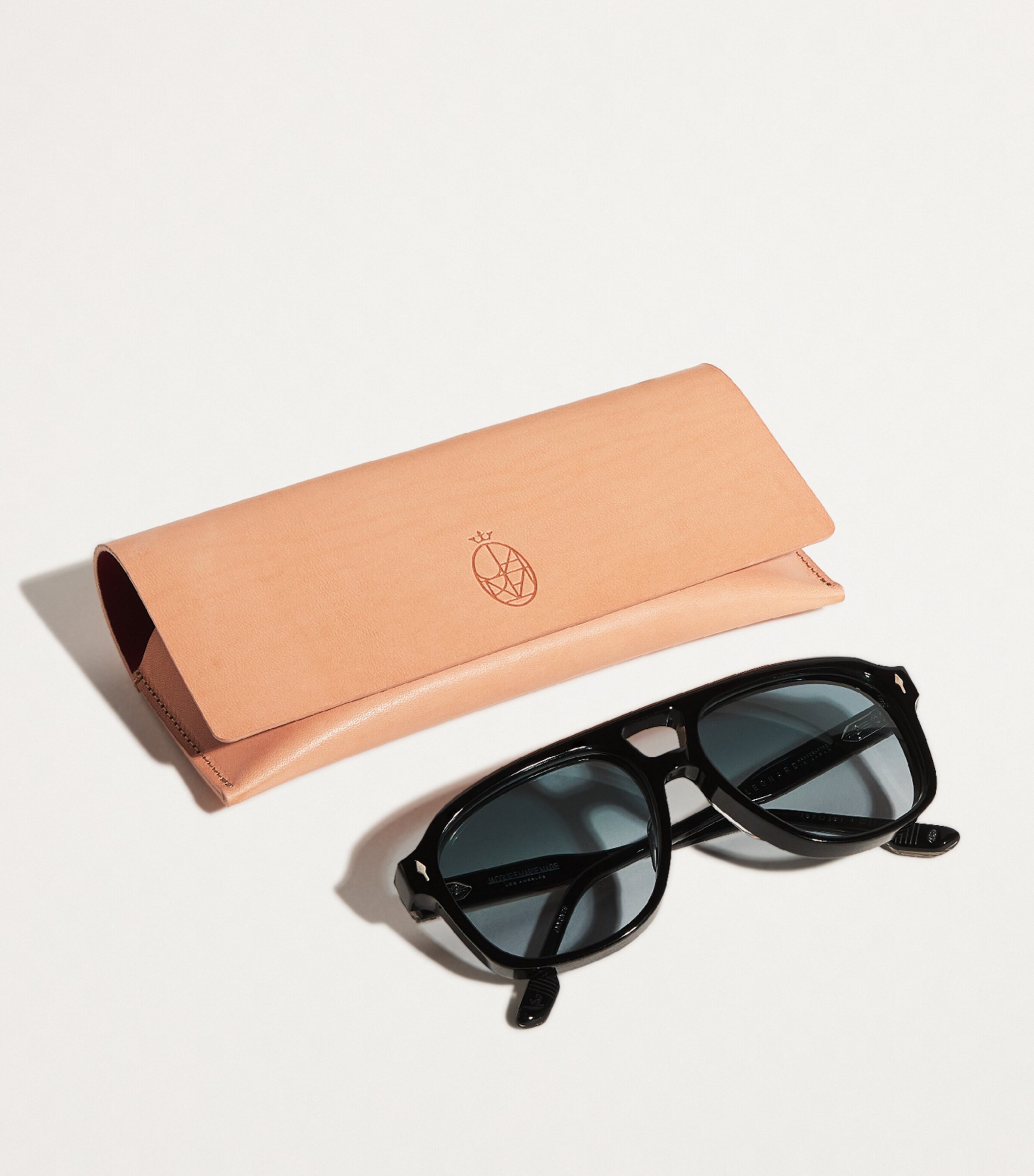 Jacques Marie Mage Grey Navigator Leonard Sunglasses | Harrods UK