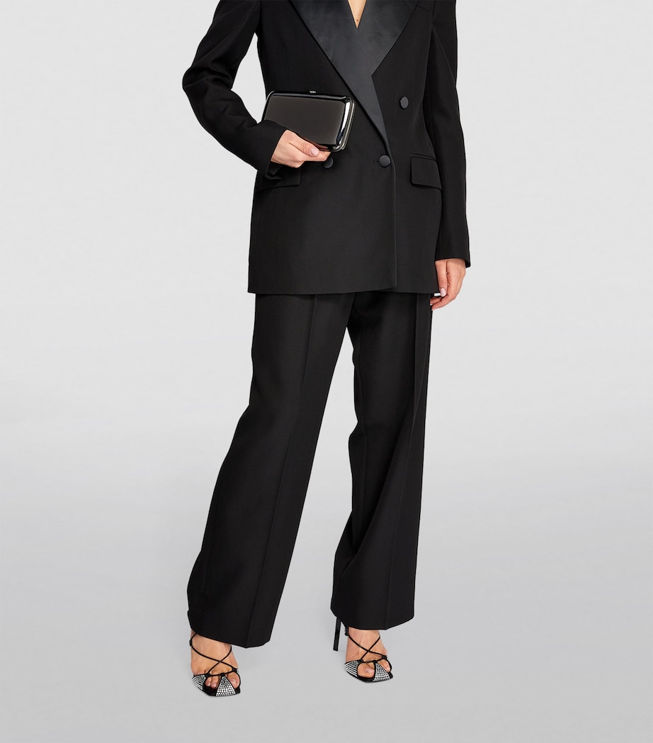 Finley Mirrored Clutch Bag MRD BLCK CHRME Image 4