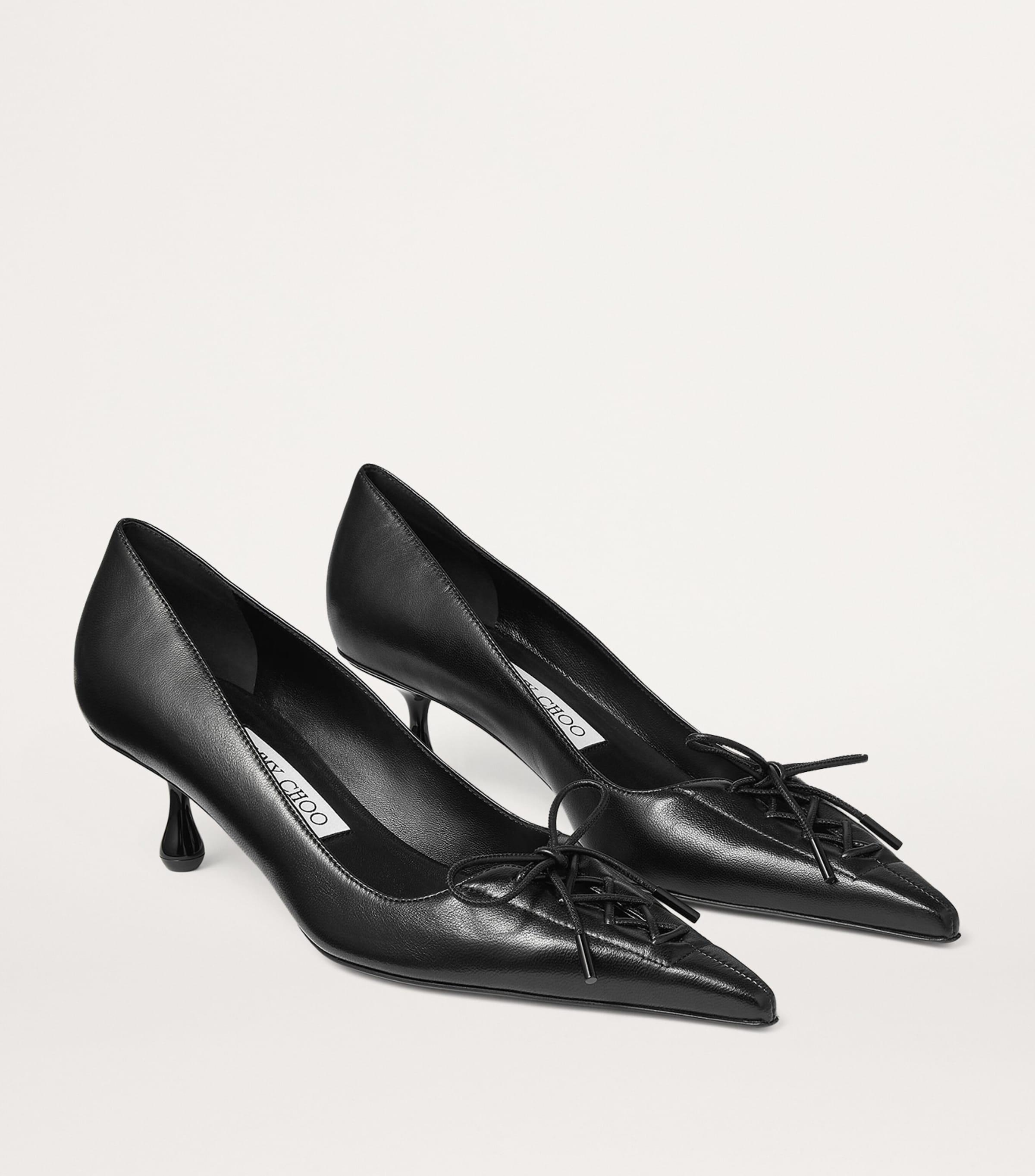 Scarlett 50 Leather Pumps BLACK Image 2