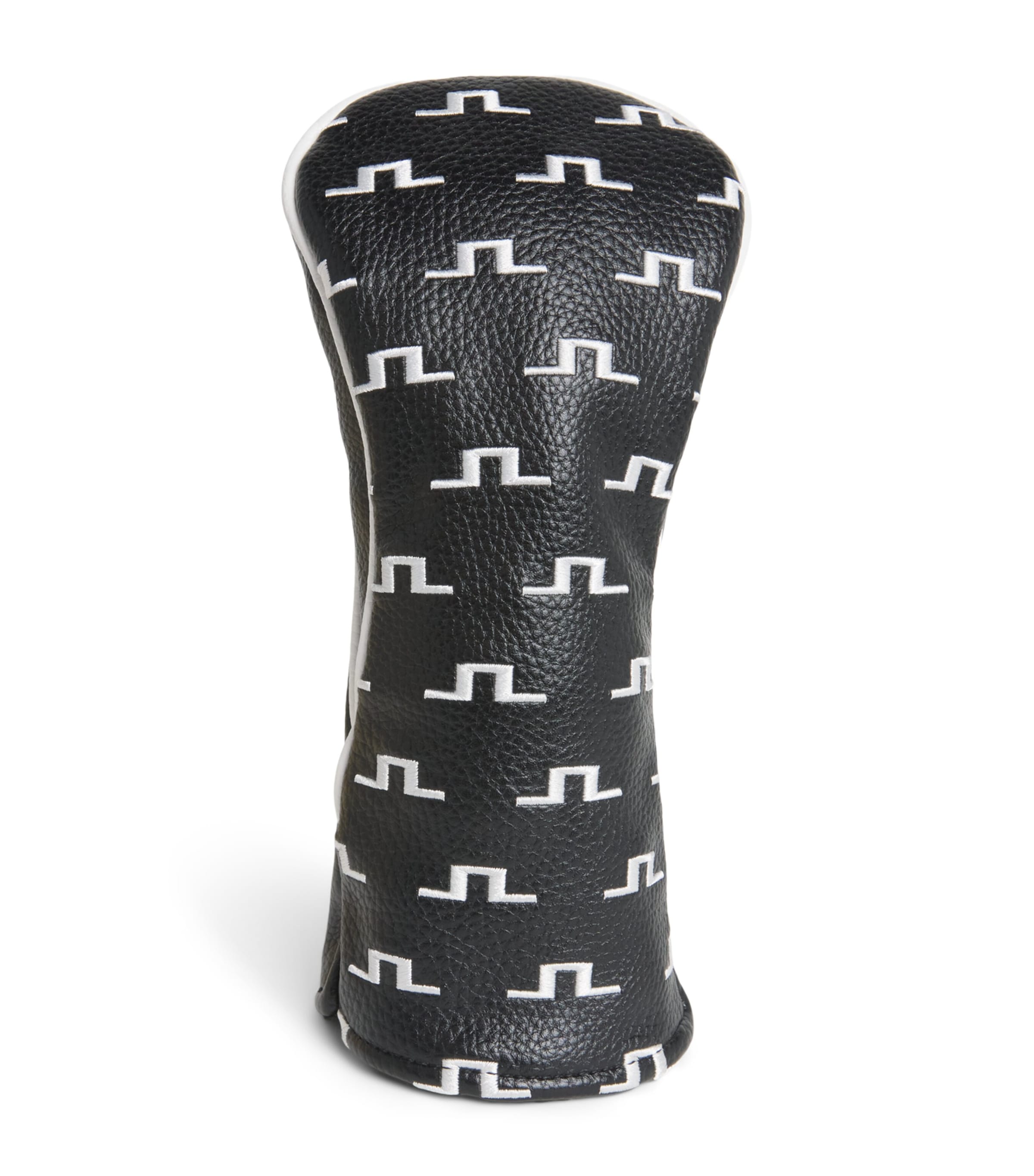 J Lindeberg Mens Faux Leather JL Hybrid Headcover Black Image 1