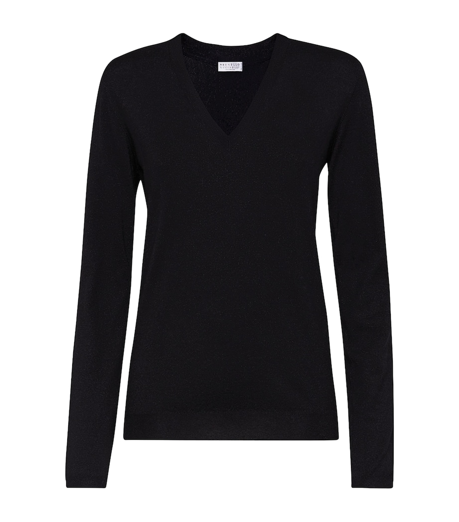 Cashmere-Silk-Blend Sweater C101 Image 1