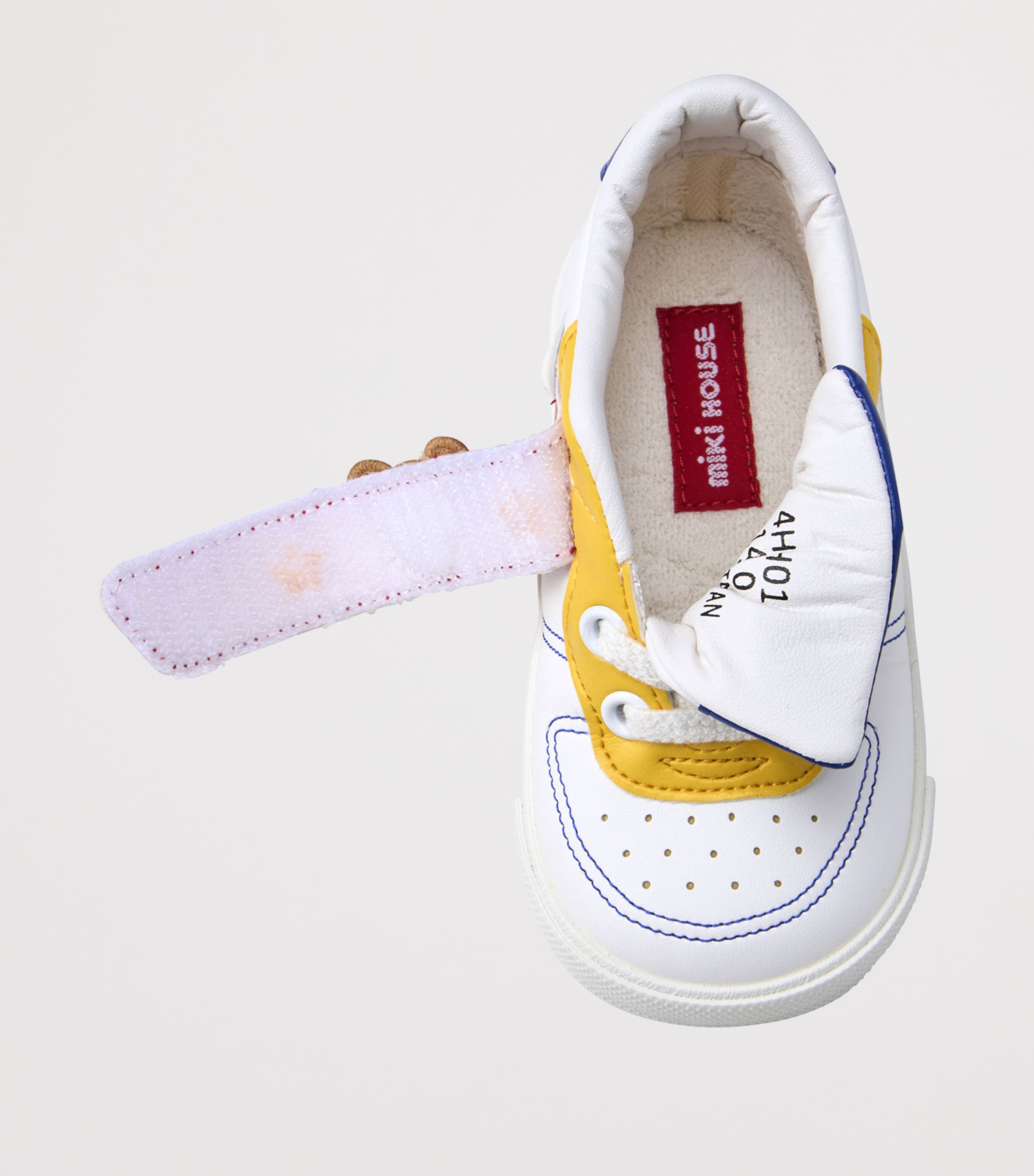 Faux Leather Velcro Sneakers 2 Image 5