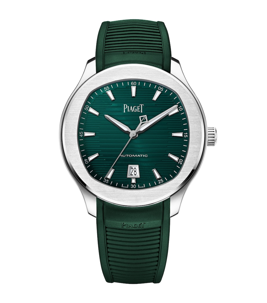 Stainless Steel Polo Field Watch 42mm GREEN Image 1