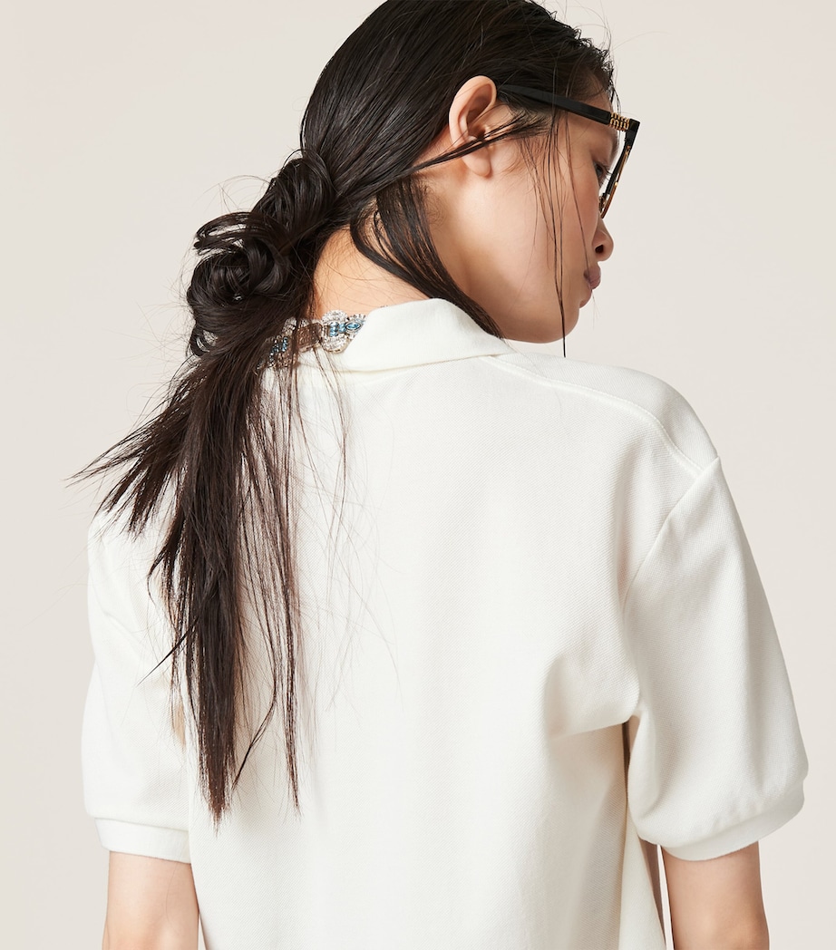 Cotton Logo Polo Shirt F0009 Image 3