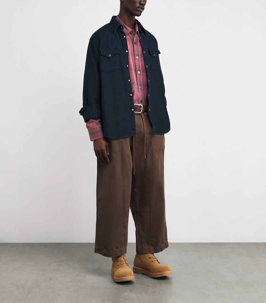 Cotton Woven Overshirt IDG Image 2