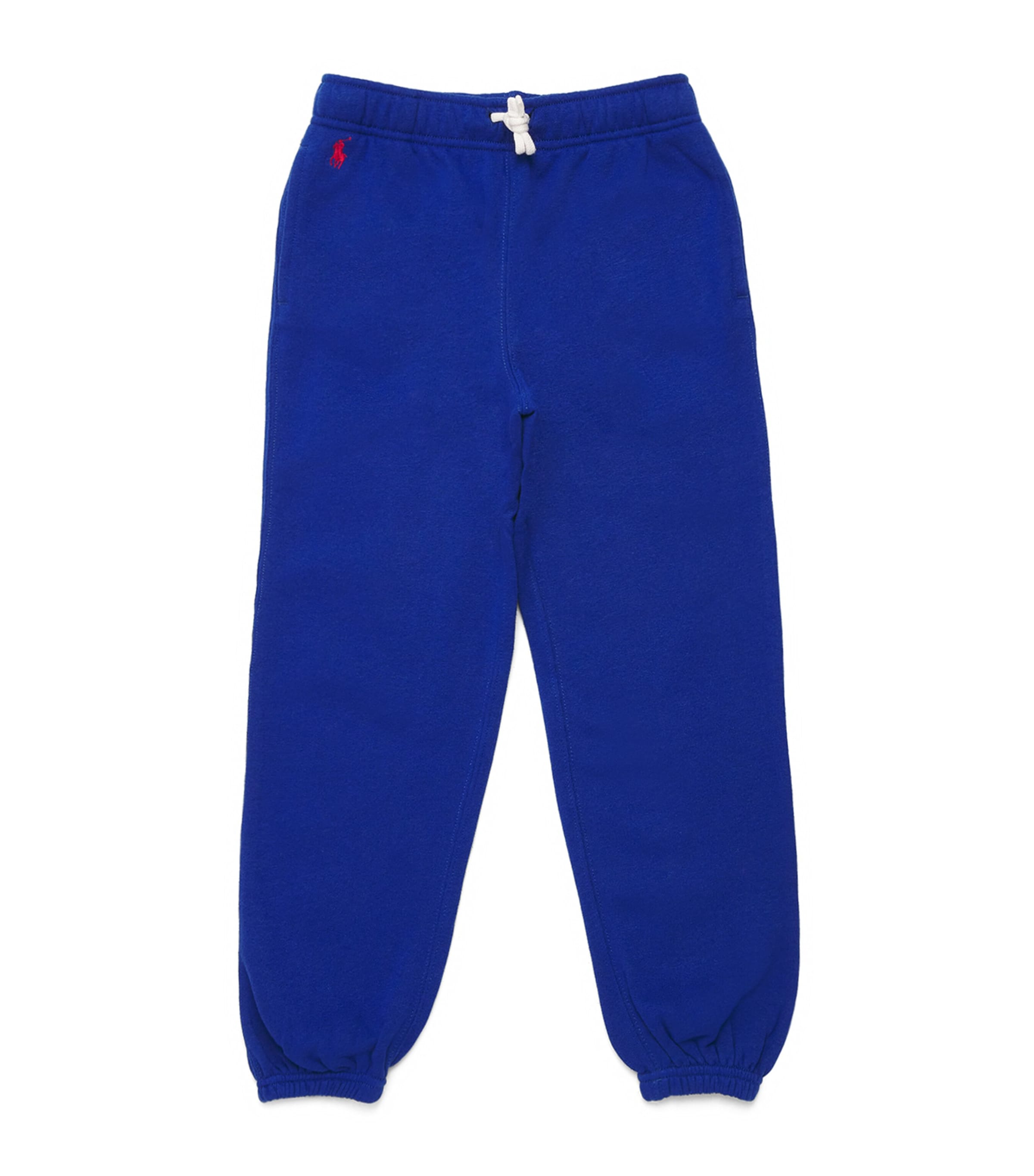 Shop Ralph Lauren Tapered Polo Pony Sweatpants In Blue