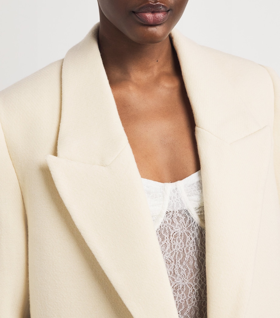 Wool Atrium Coat MCRM CREAM Image 6