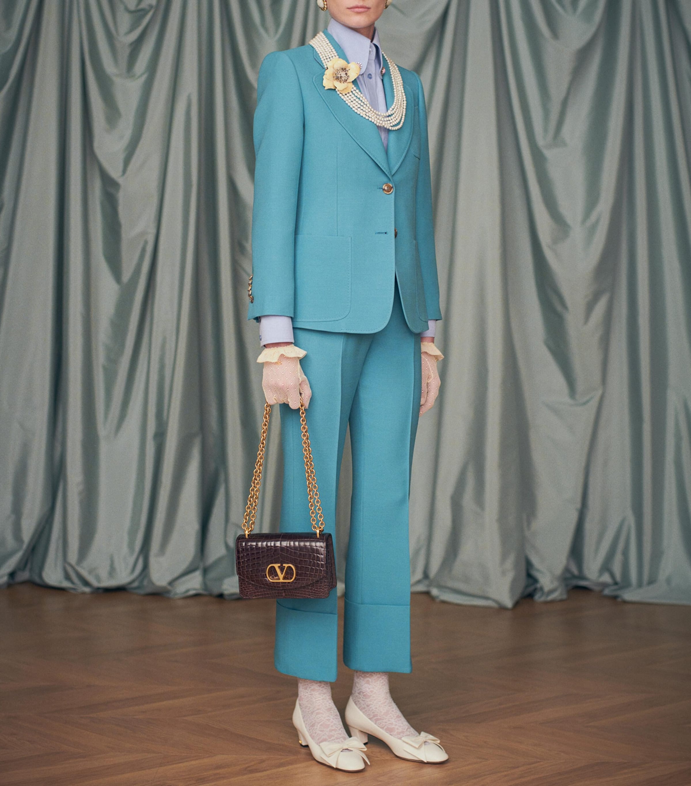スカート VALENTINO Virgin wool blazer with silk lining Valentino Virgin Wool-Silk Blazer | Harrods US