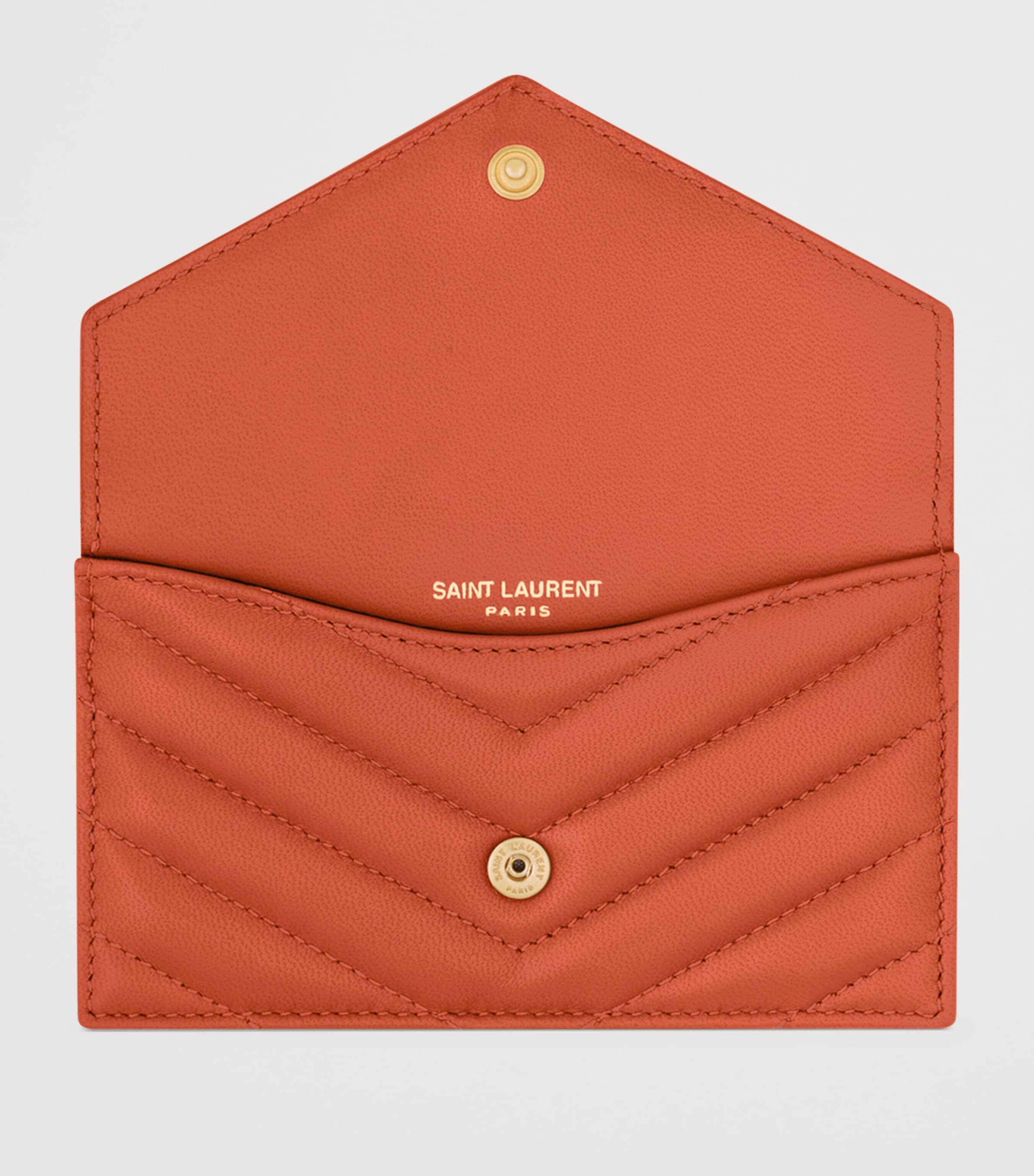 Leather Cassandre Fragments Flap Card Holder 7993 Image 4