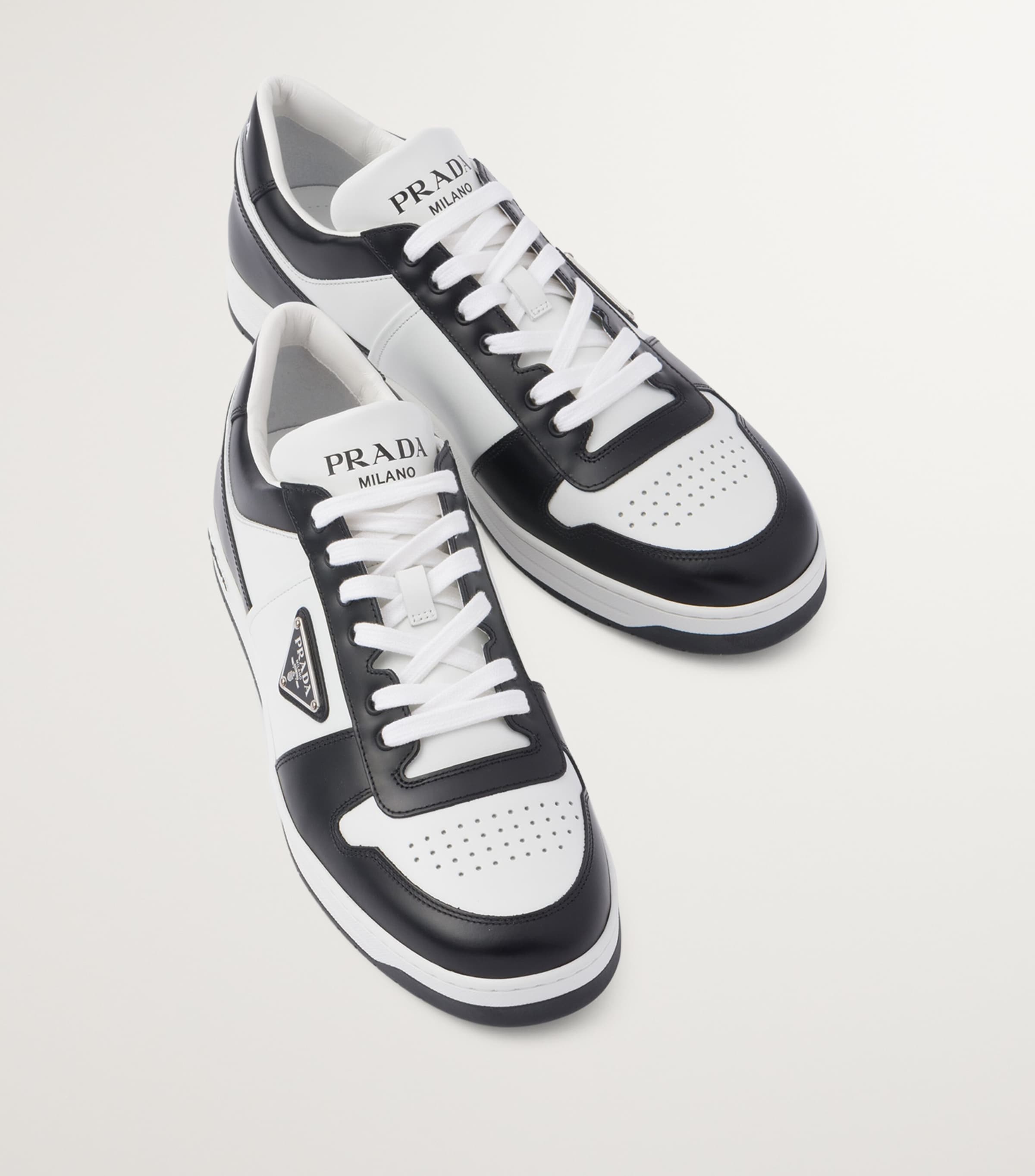 即購入⭕️ archive prada leather driving shoes Black Leather driving shoes | PRADA