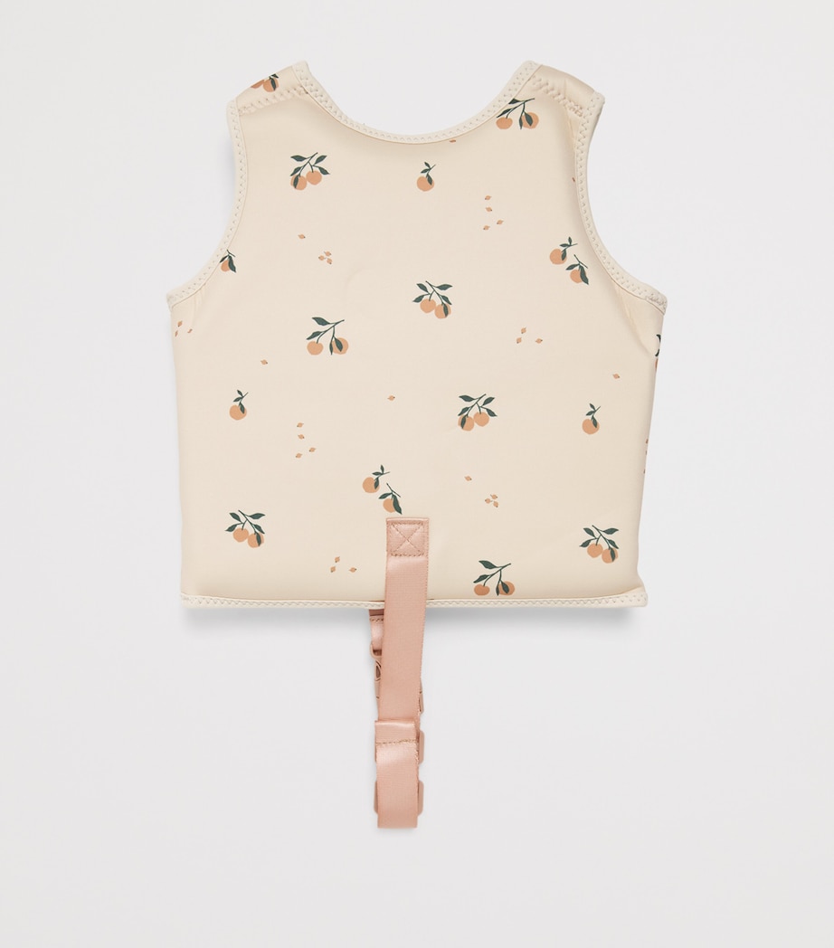 Liewood Printed Dove Swim Vest (12-36 Months) Peach/sea Shell Image 2