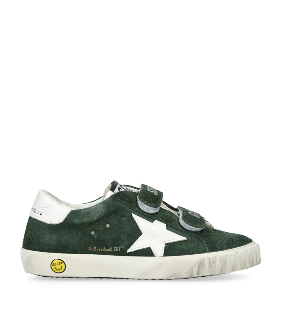 Suede Old School Sneakers DARK GREEN Image 1