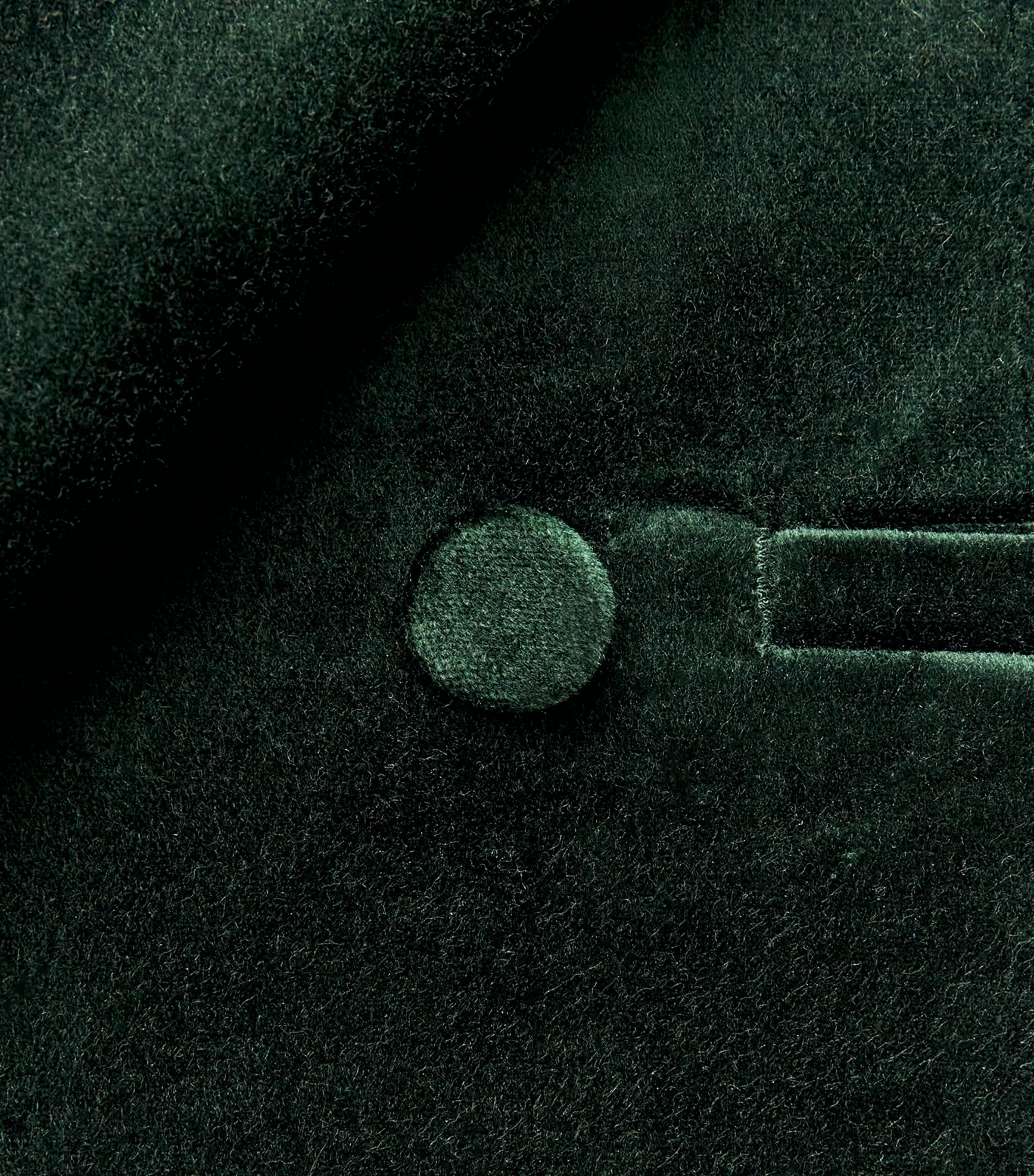 Velvet Exec Blazer Mini Dress PINE GREEN003 Image 5